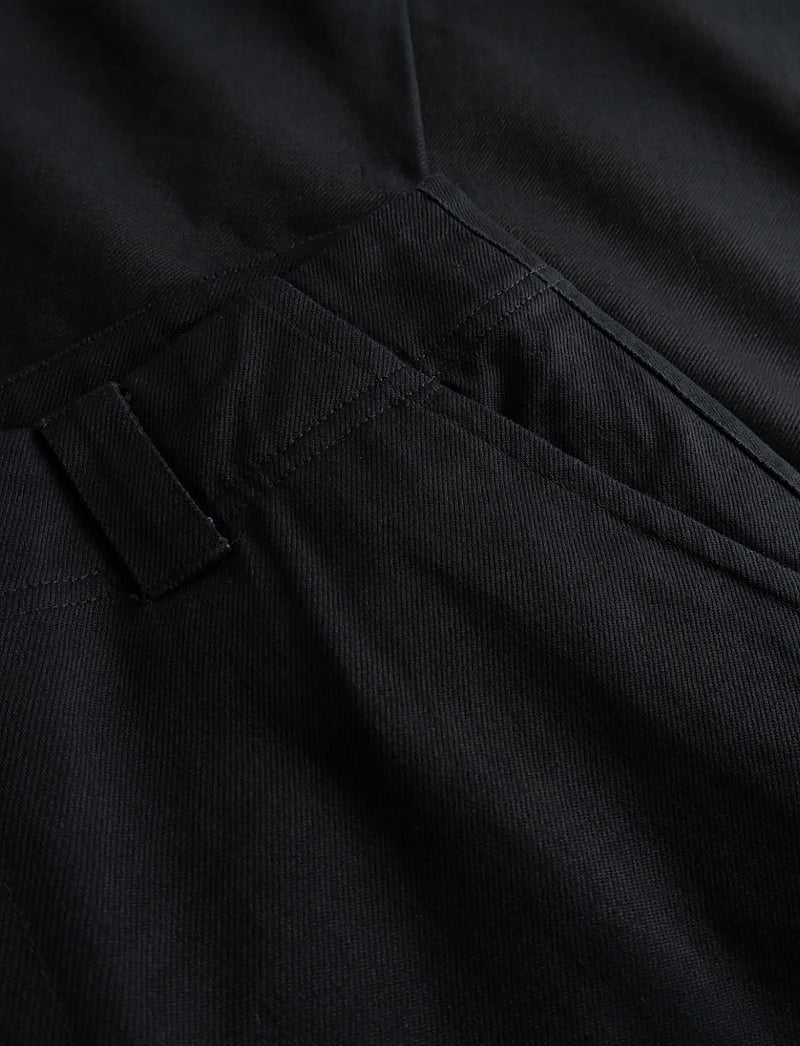 Woodbird - WBWu Chino Pants - casual byxor - black - 3