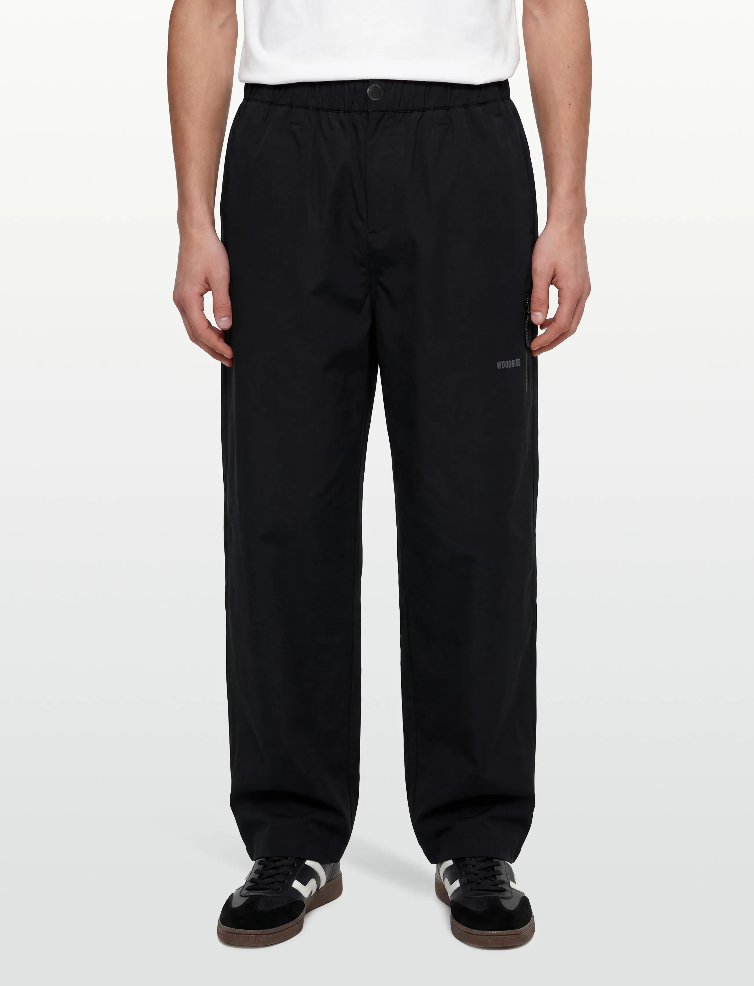Woodbird - WBNoul Paper Pants - casual - black - 3