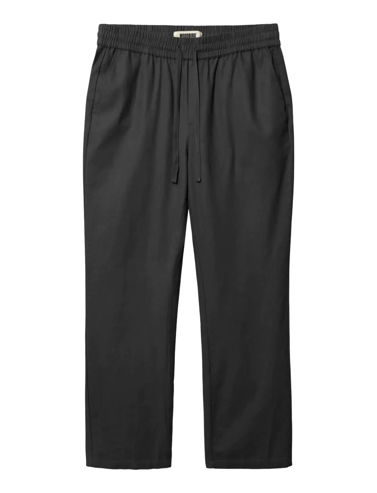 Woodbird WBEik Linen Pant - Woodbird - BLACK / black