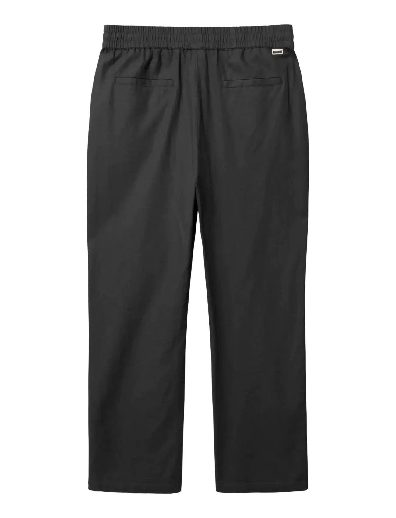 Woodbird - WBEik Linen Pant - linnebyxor - black - 2