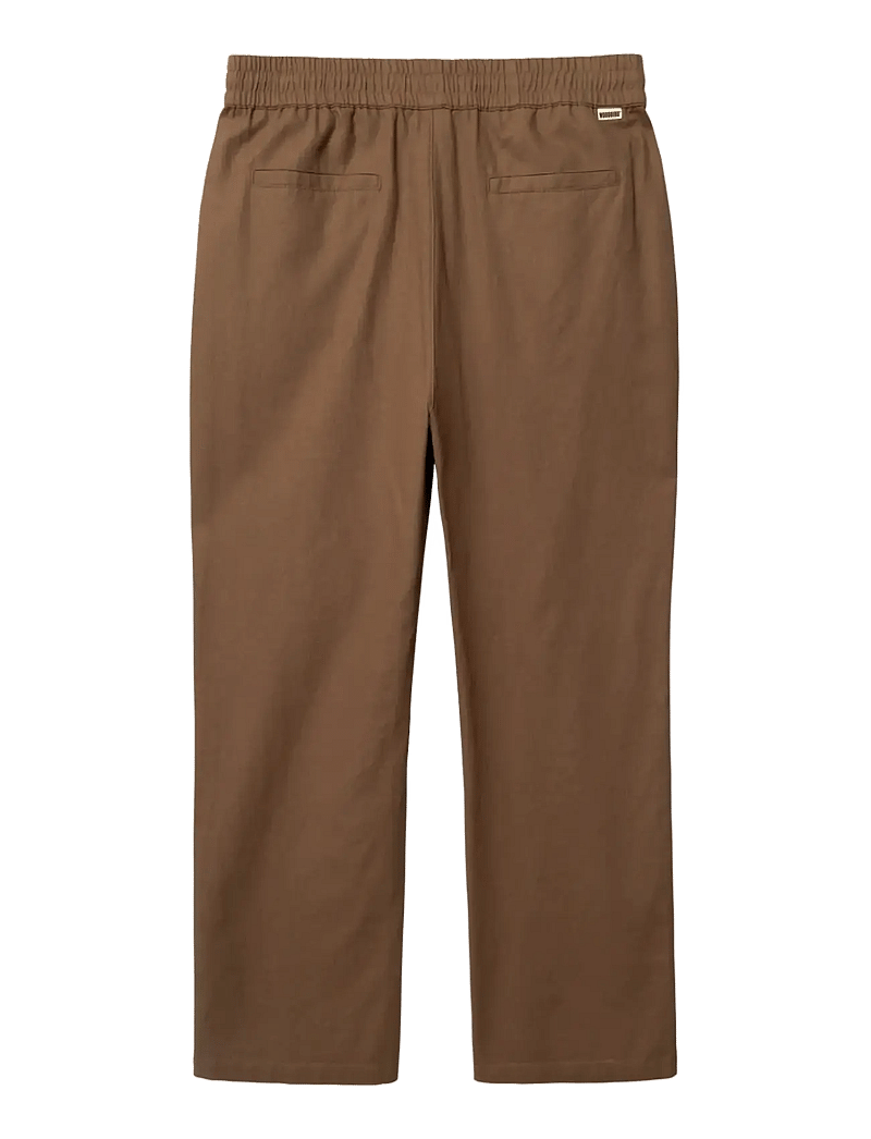 Woodbird - WBEik Linen Pant - leinenhosen - brown - 2