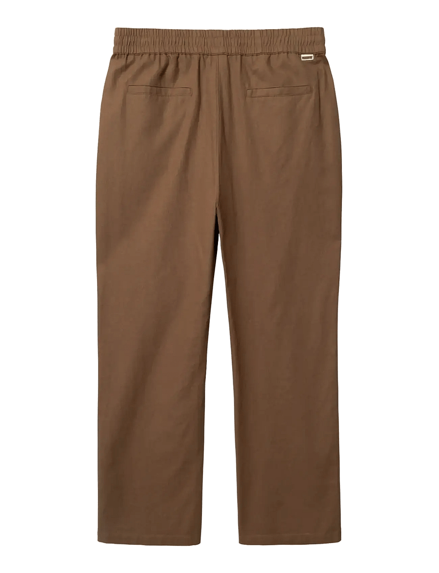 Woodbird - WBEik Linen Pant - linased püksid - brown - 2