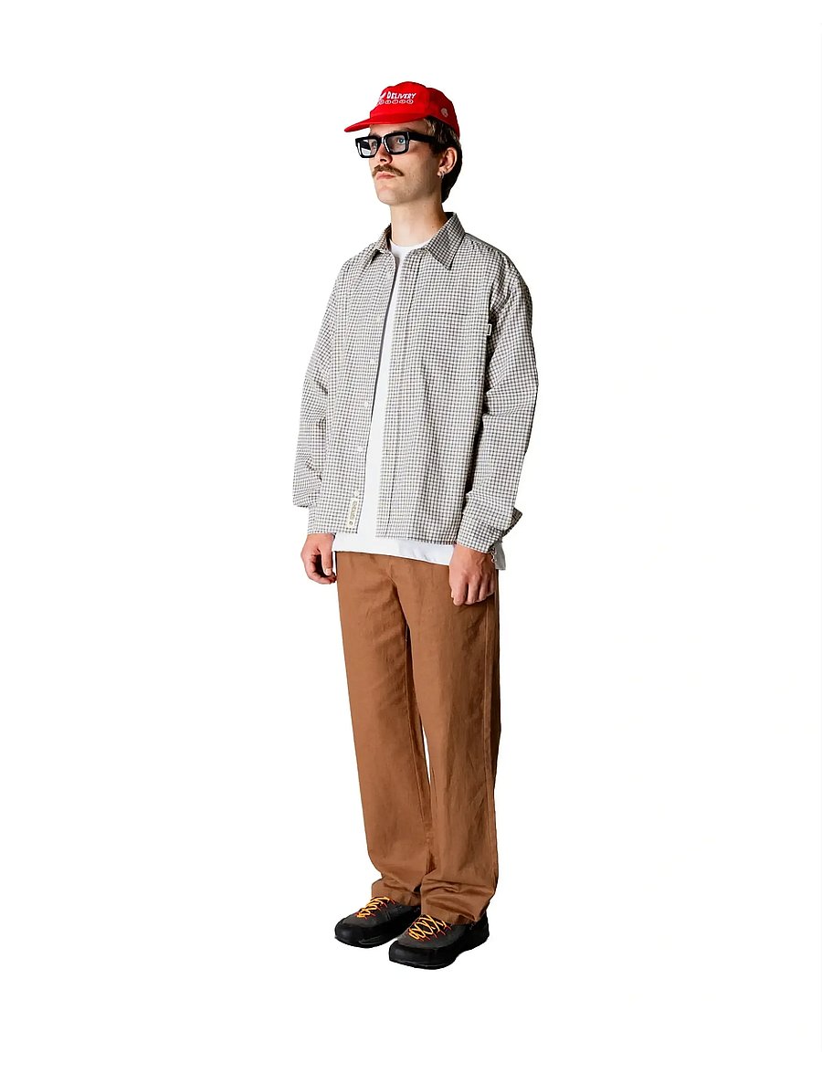 Woodbird - WBEik Linen Pant - linased püksid - brown - 3