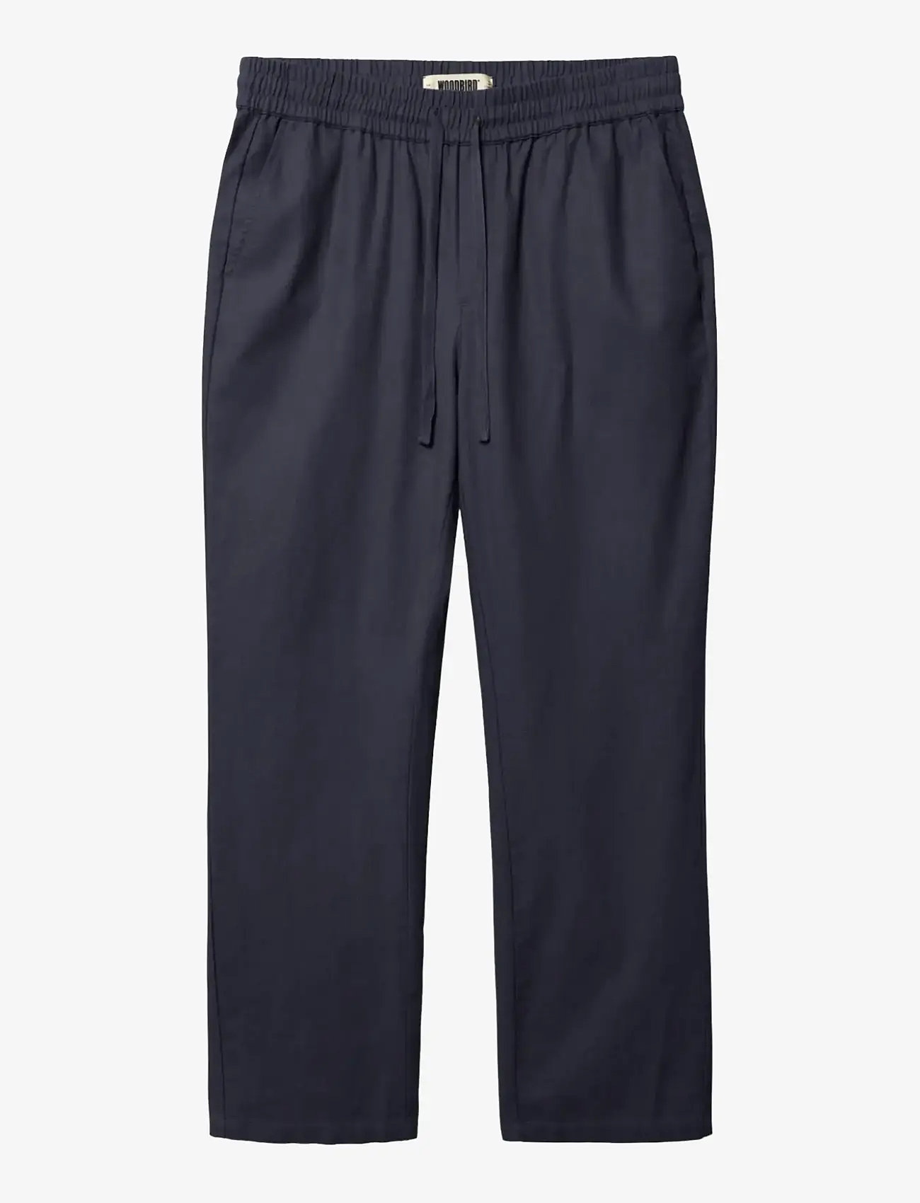 Woodbird - WBEik Linen Pant - leinenhosen - navy - 0
