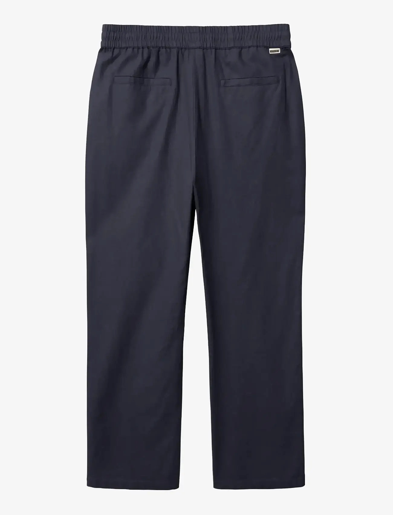 Woodbird - WBEik Linen Pant - leinenhosen - navy - 1