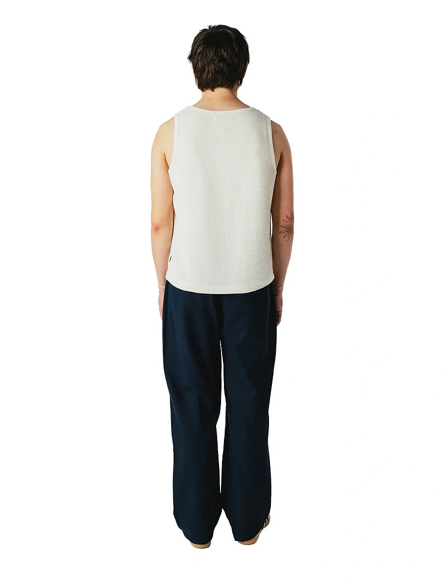 Woodbird - WBEik Linen Pant - leinenhosen - navy - 4