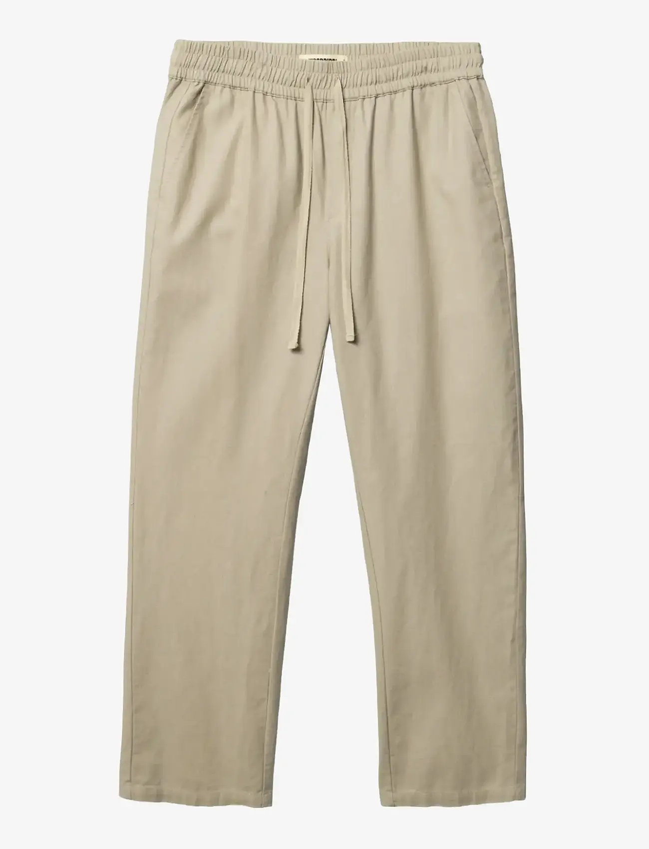 Woodbird - WBEik Linen Pant - leinenhosen - stone - 1