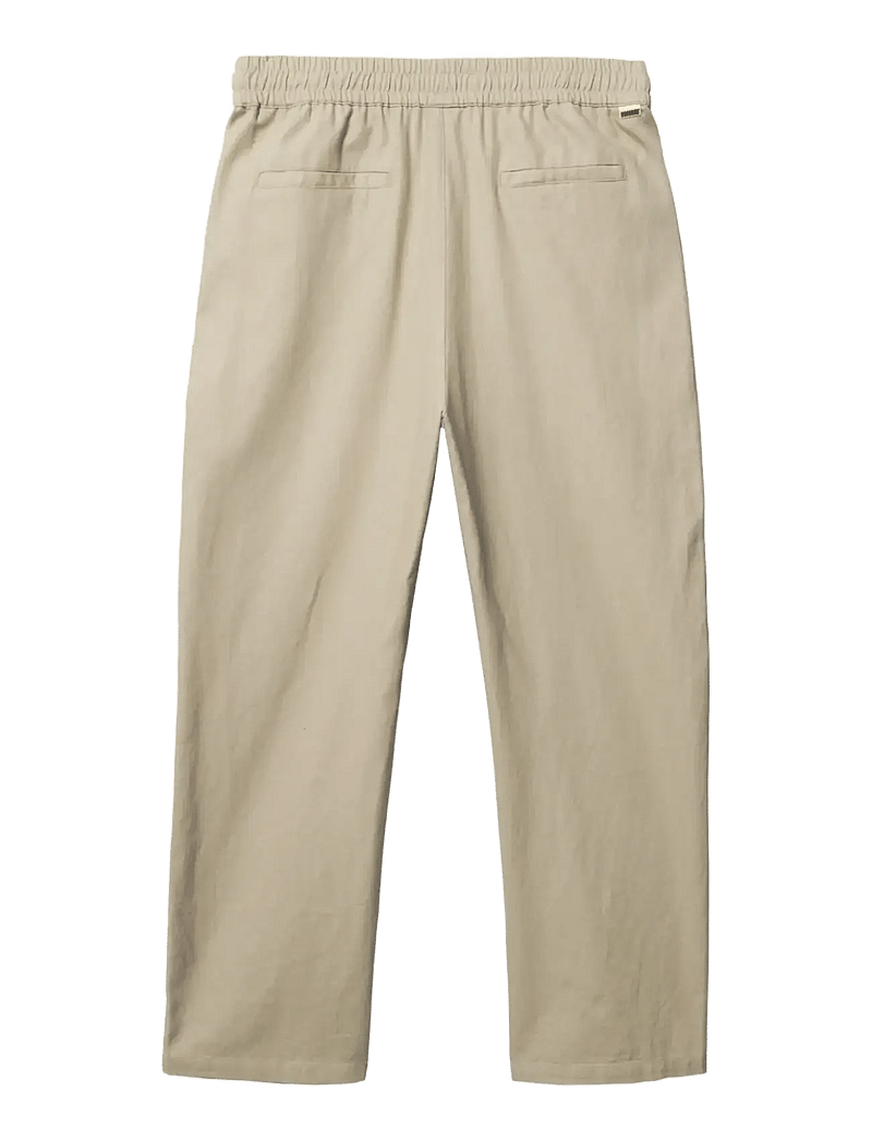 Woodbird - WBEik Linen Pant - leinenhosen - stone - 2