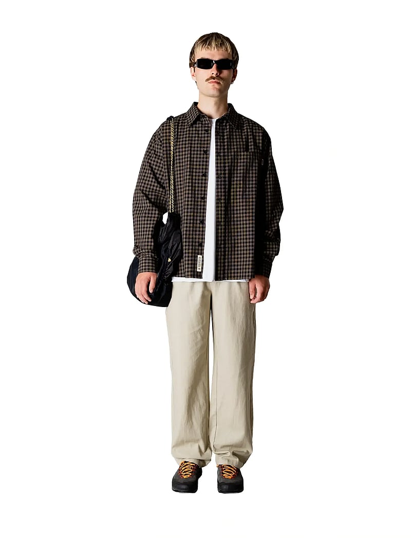 Woodbird - WBEik Linen Pant - leinenhosen - stone - 0