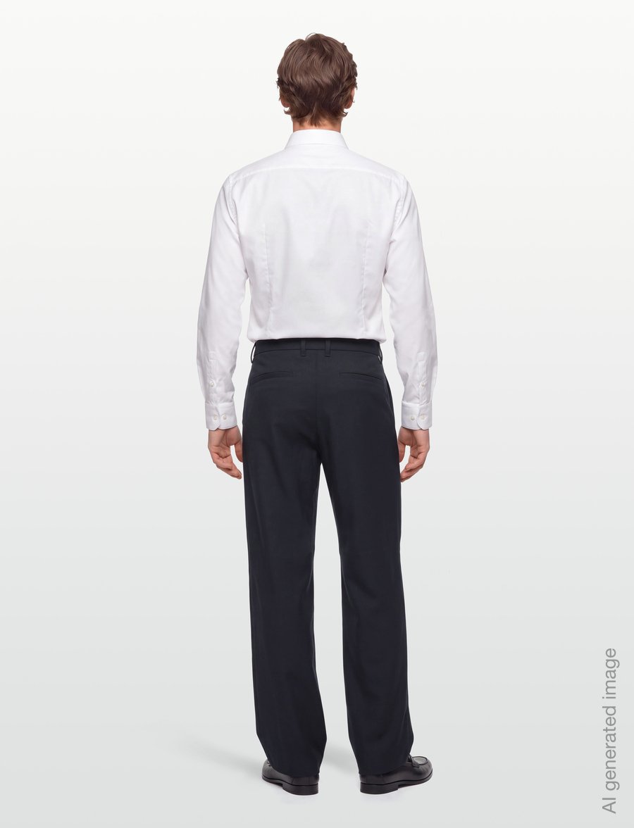 Woodbird - WBRick Nickle Pant - casual trousers - dark navy - 4