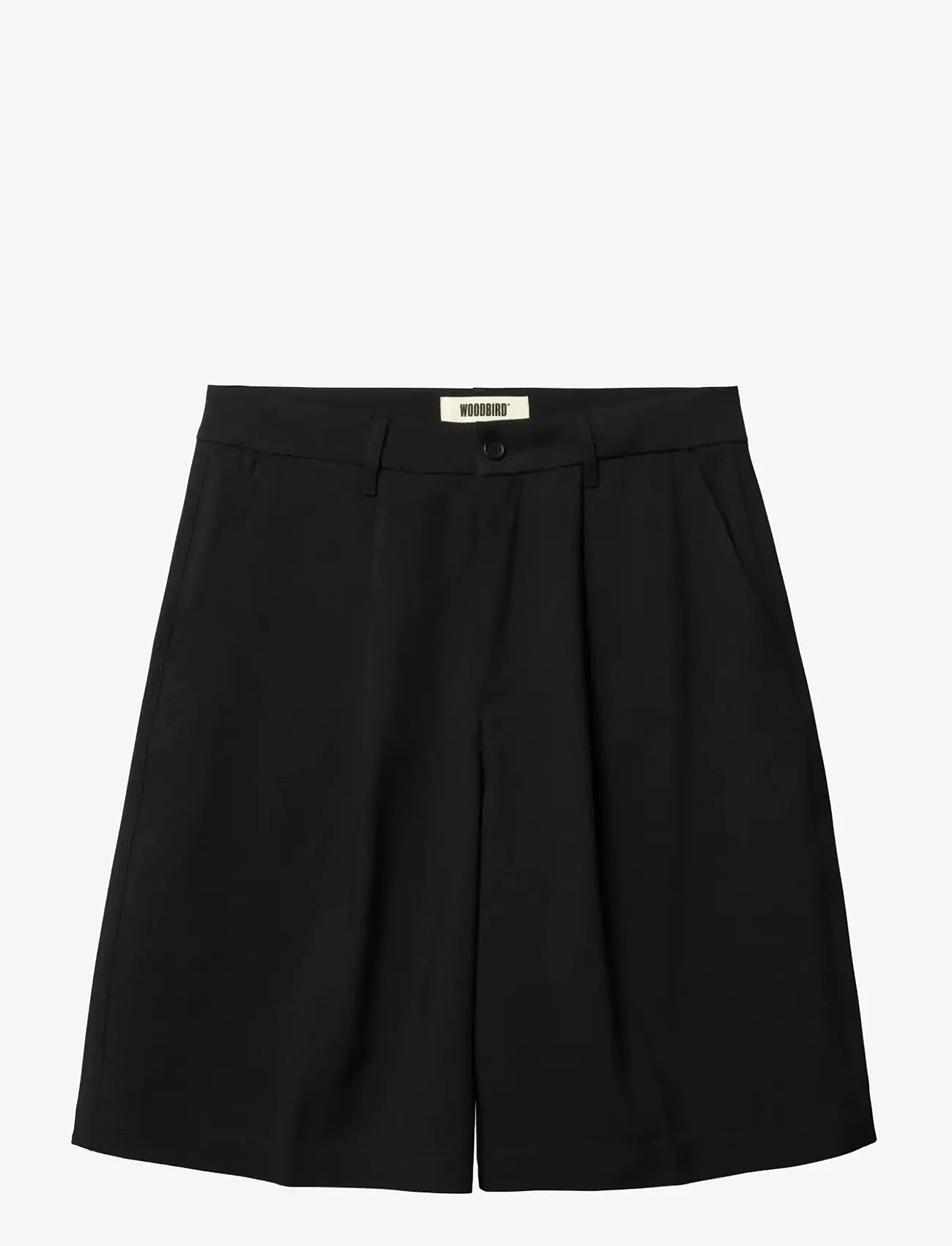 Woodbird - WBBin Guan Shorts - chinos shorts - black - 1