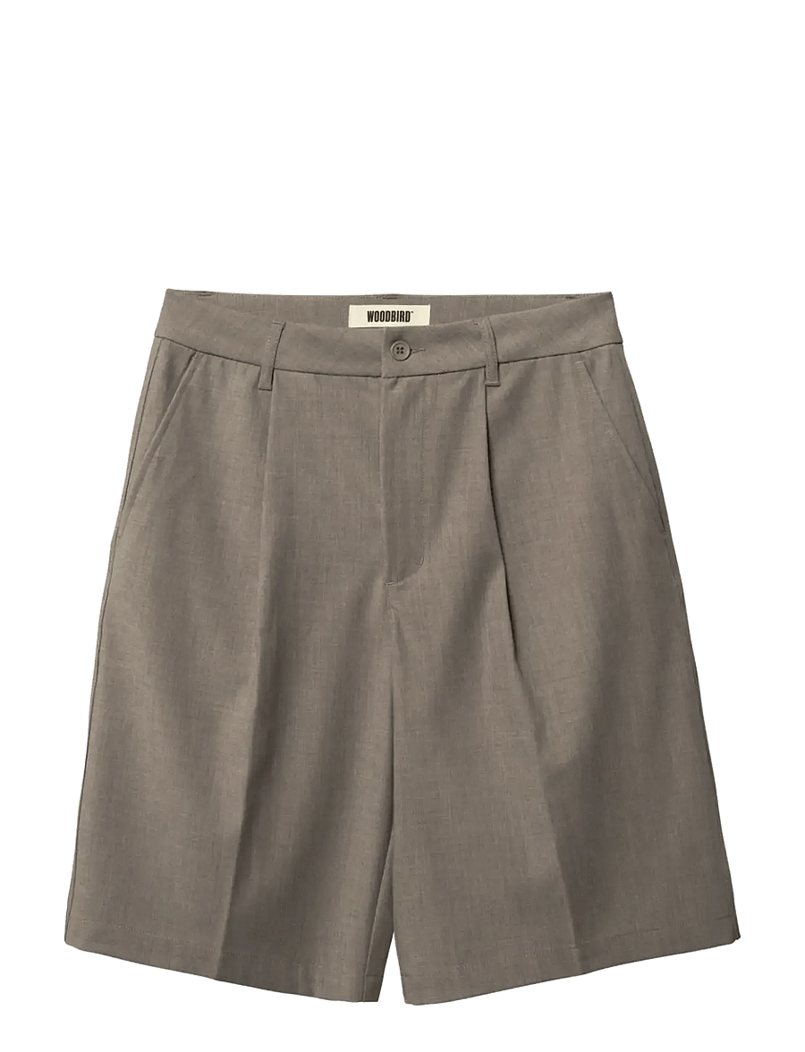 Woodbird - WBBin Guan Shorts - lühikesed chino-püksid - sand melange - 1