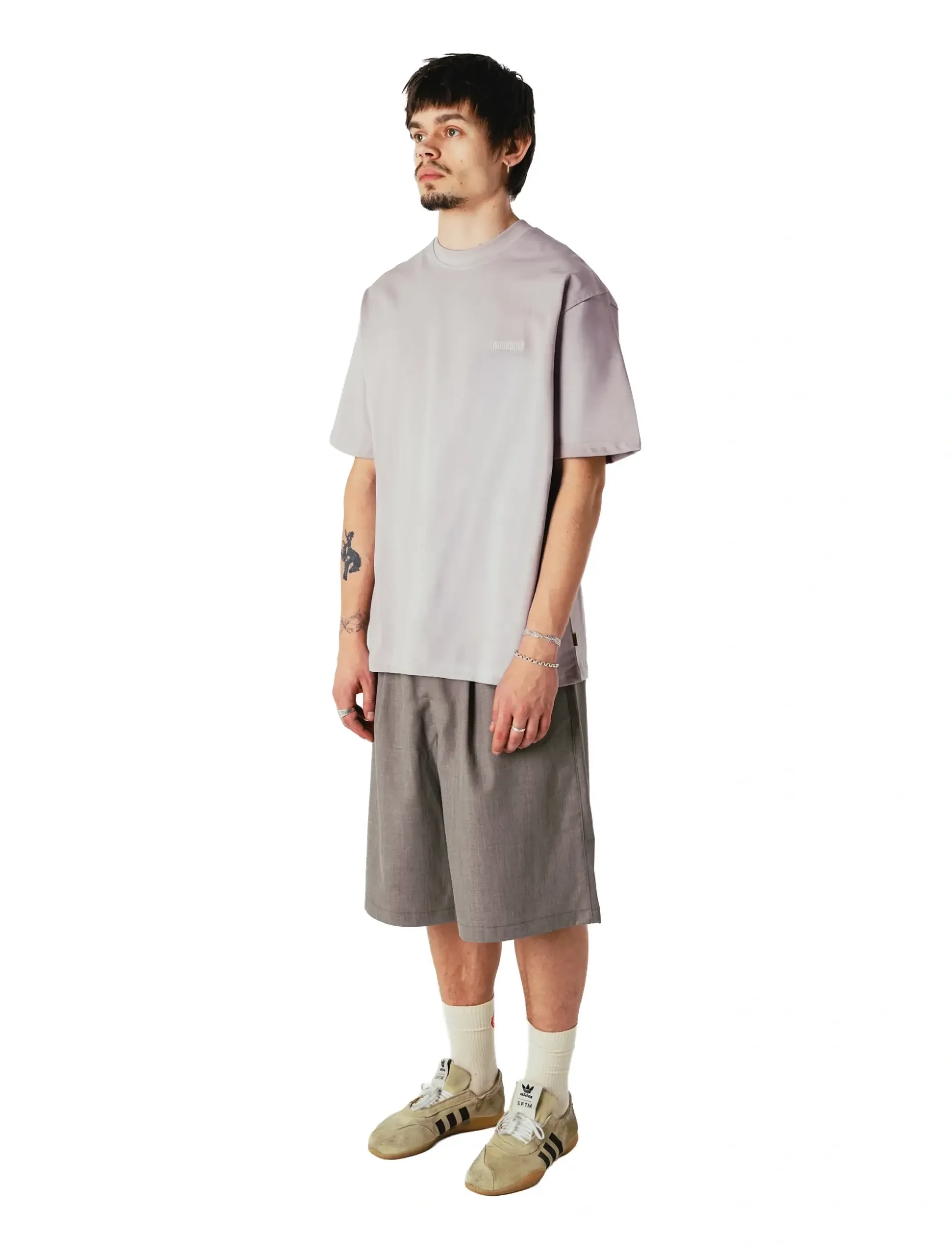 Woodbird - WBBin Guan Shorts - chinos shorts - sand melange - 3