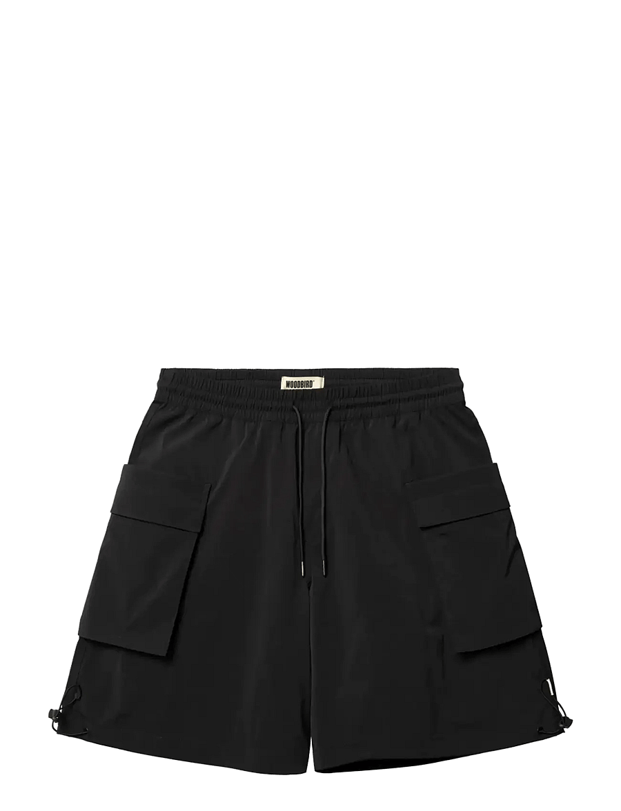Woodbird - WBSmoul Tech Cargo Shorts - cargo shorts - black - 1