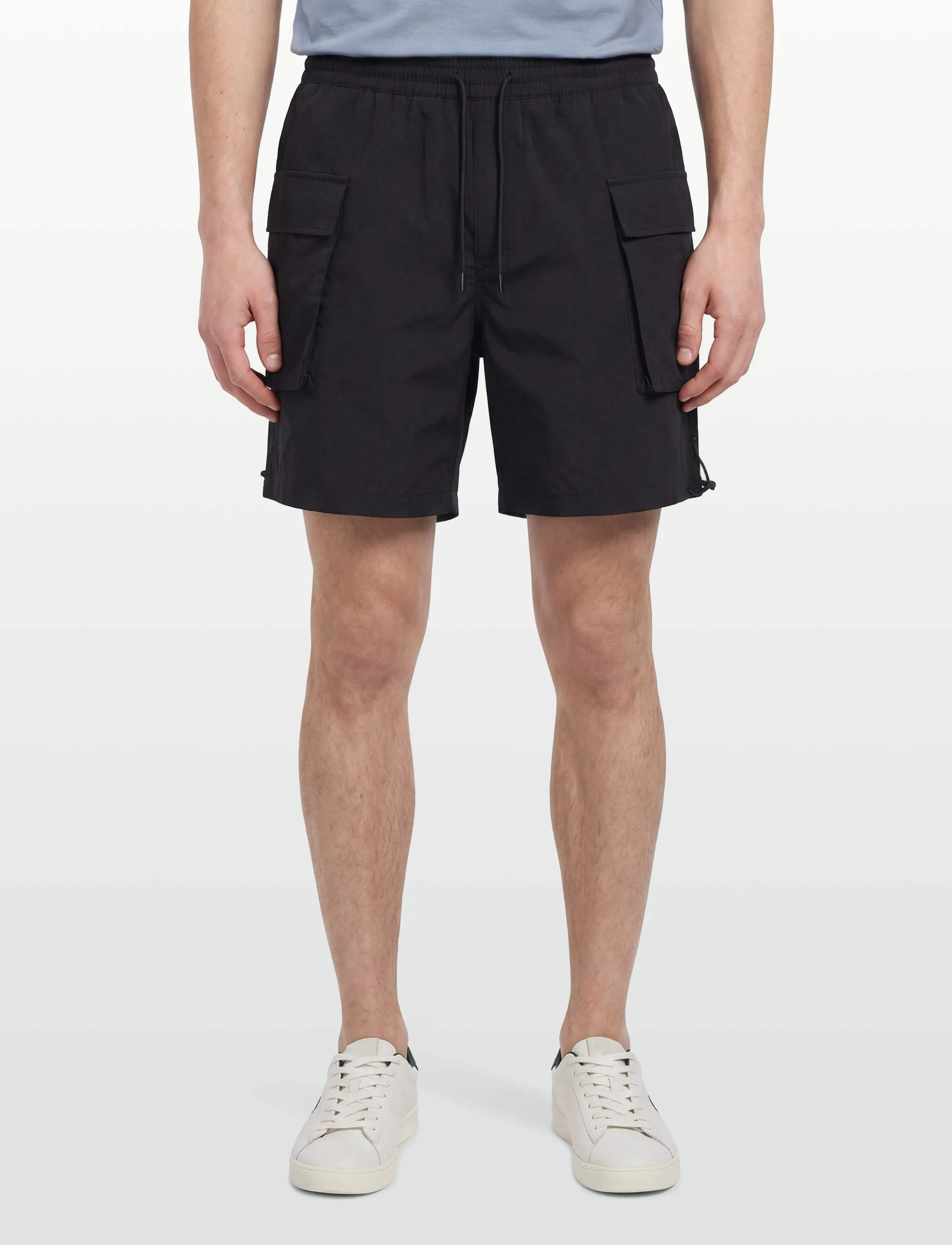 Woodbird - WBSmoul Tech Cargo Shorts - lühikesed kargopüksid - black - 3