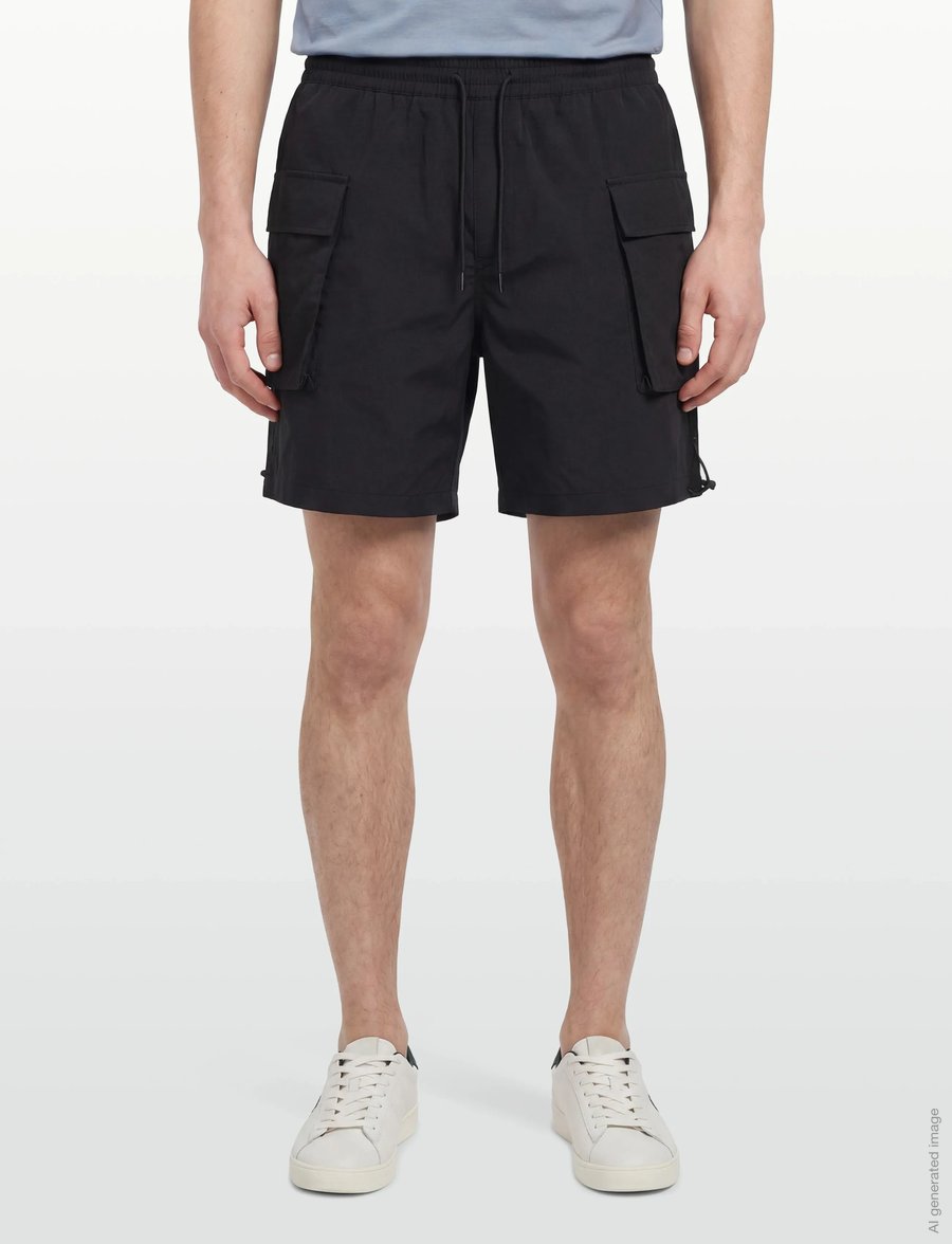 Woodbird - WBSmoul Tech Cargo Shorts - cargo shorts - black - 3