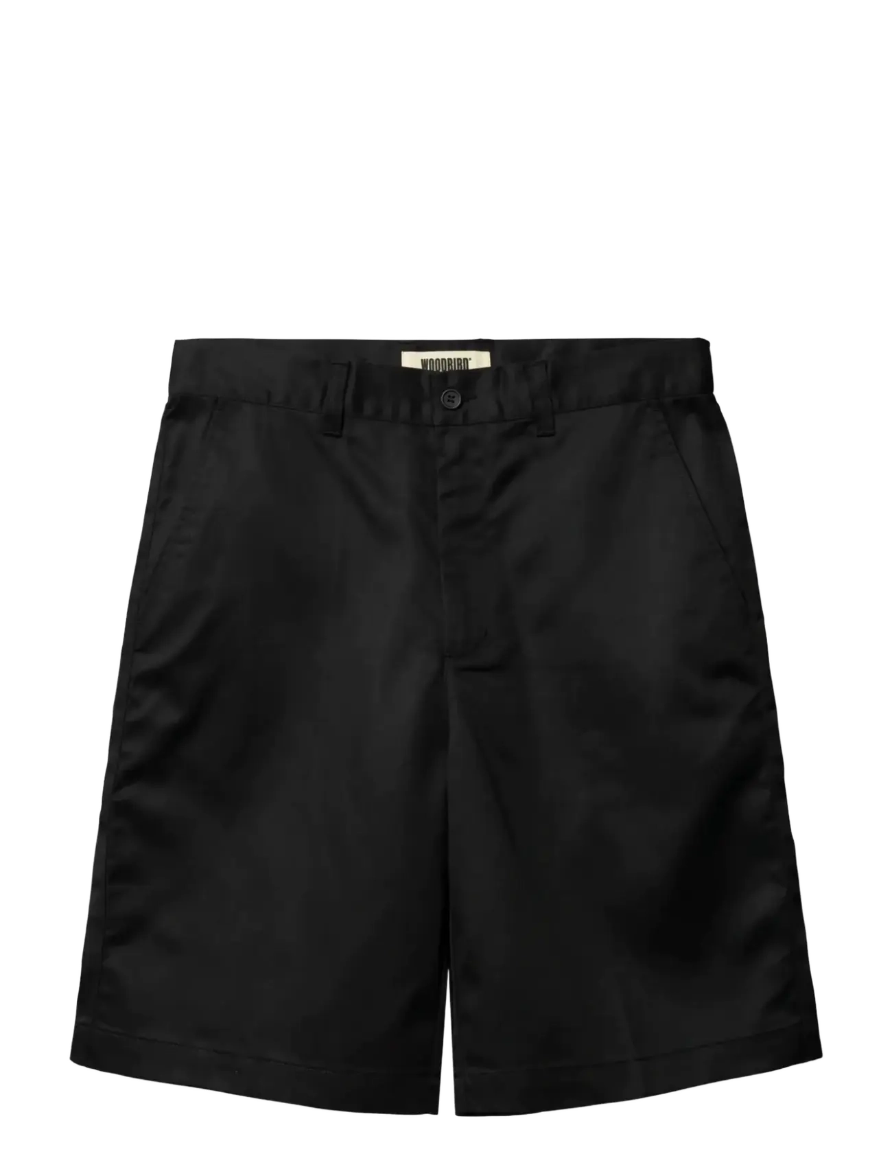 Woodbird WBRami Chino Shorts - Woodbird - BLACK / black