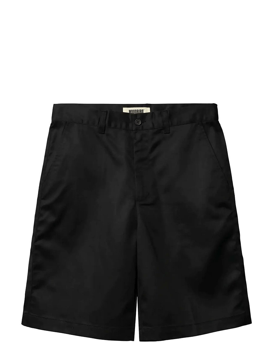 Woodbird - WBRami Chino Shorts - chinos shorts - black - 1