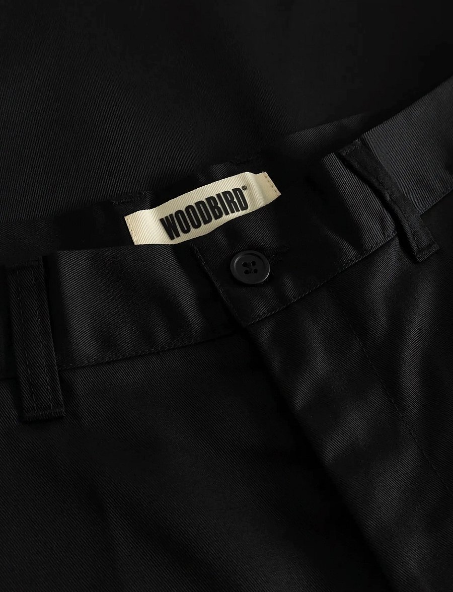 Woodbird - WBRami Chino Shorts - chinos shorts - black - 5