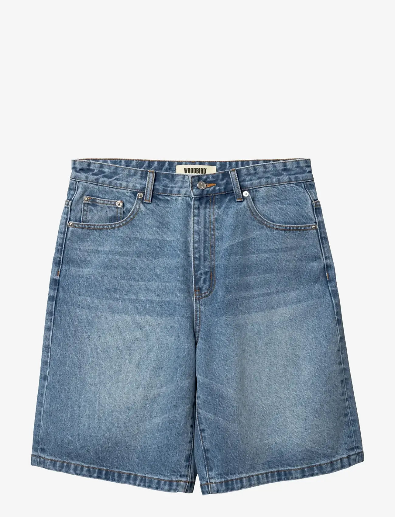 Woodbird - WBRami Orig Shorts - blue washed - 1