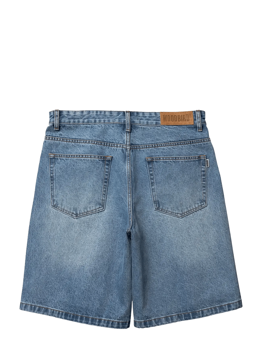 Woodbird - WBRami Orig Shorts - jeansshorts - blue washed - 2