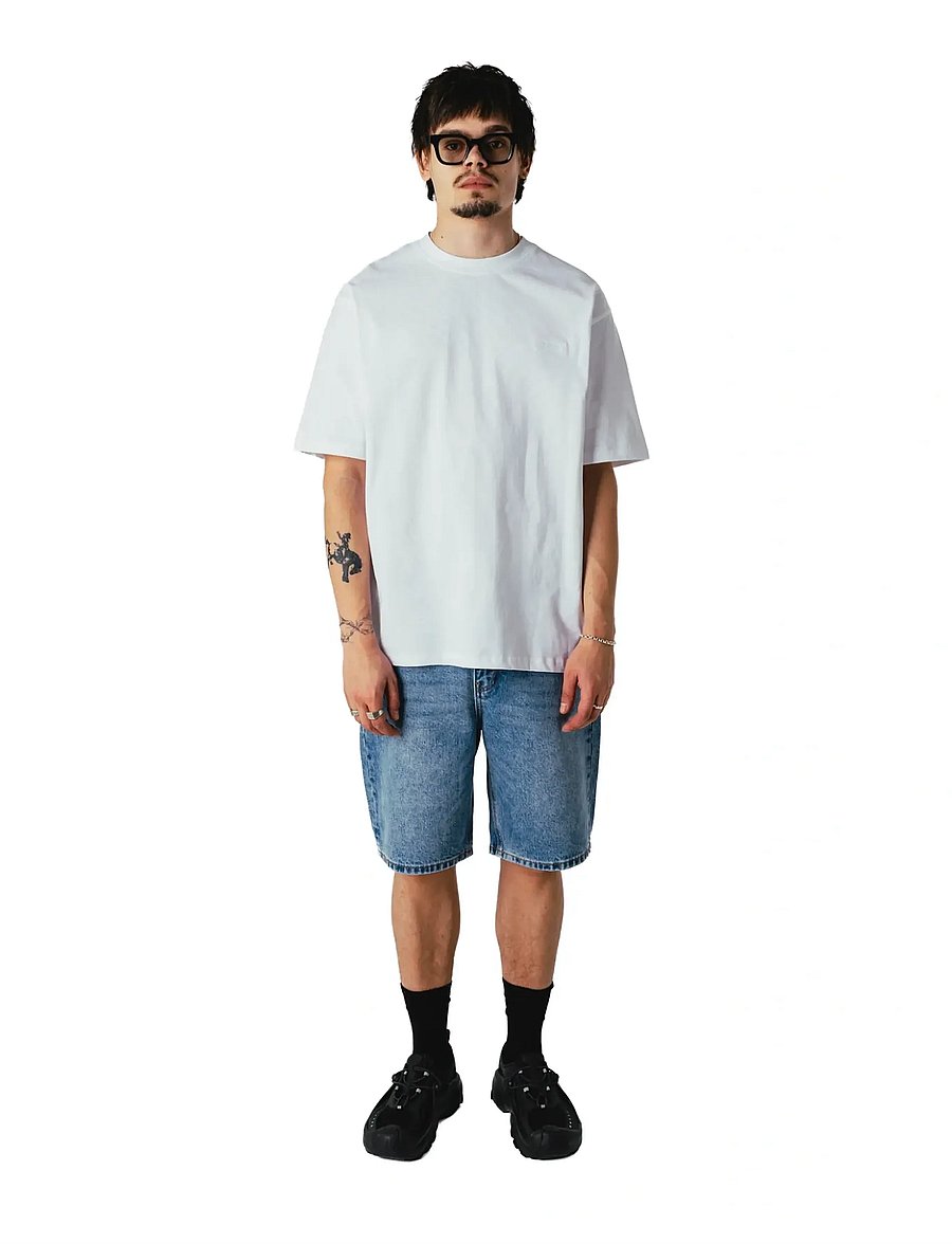 Woodbird - WBRami Orig Shorts - jeansshorts - blue washed - 0