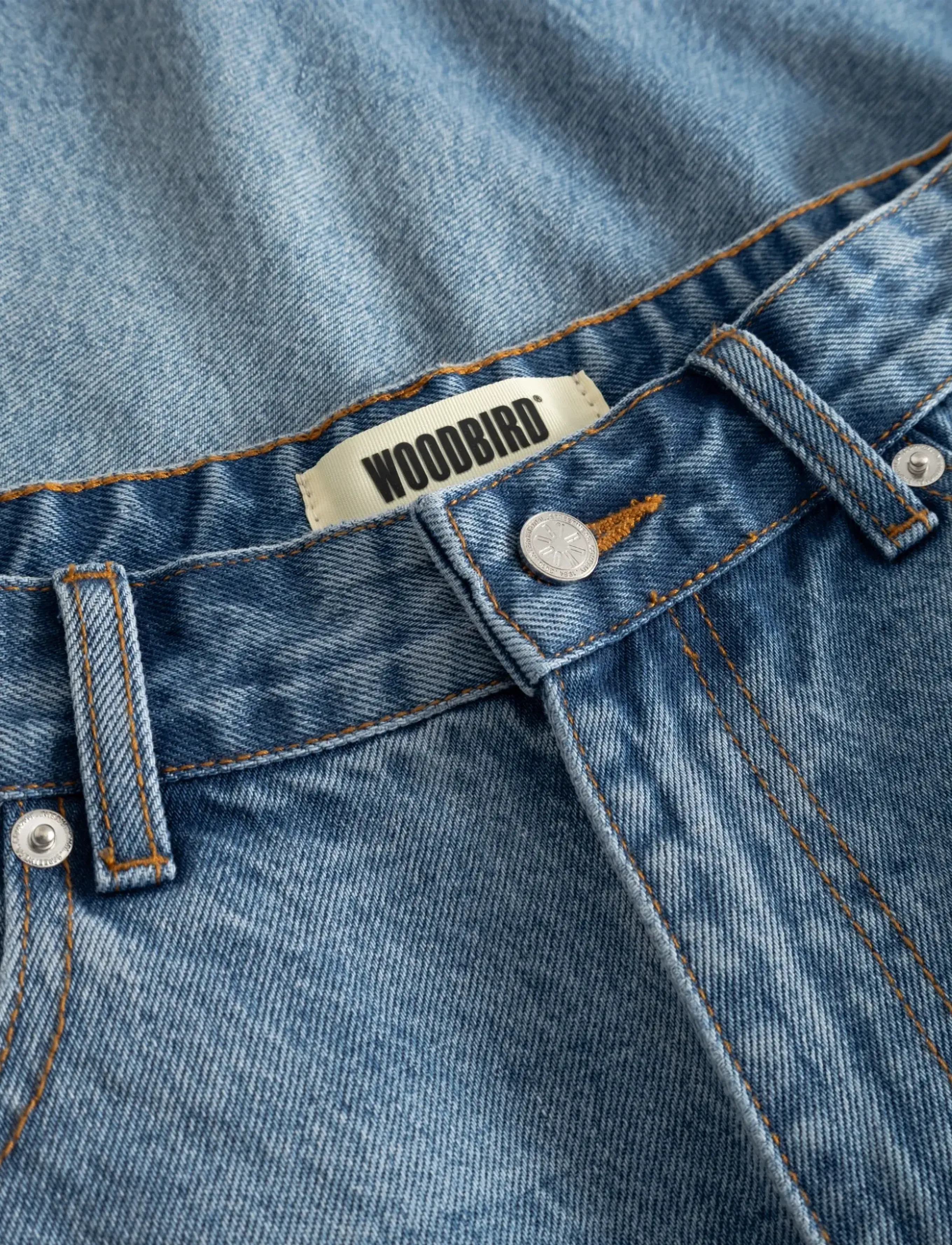 Woodbird - WBRami Orig Shorts - blue washed - 5