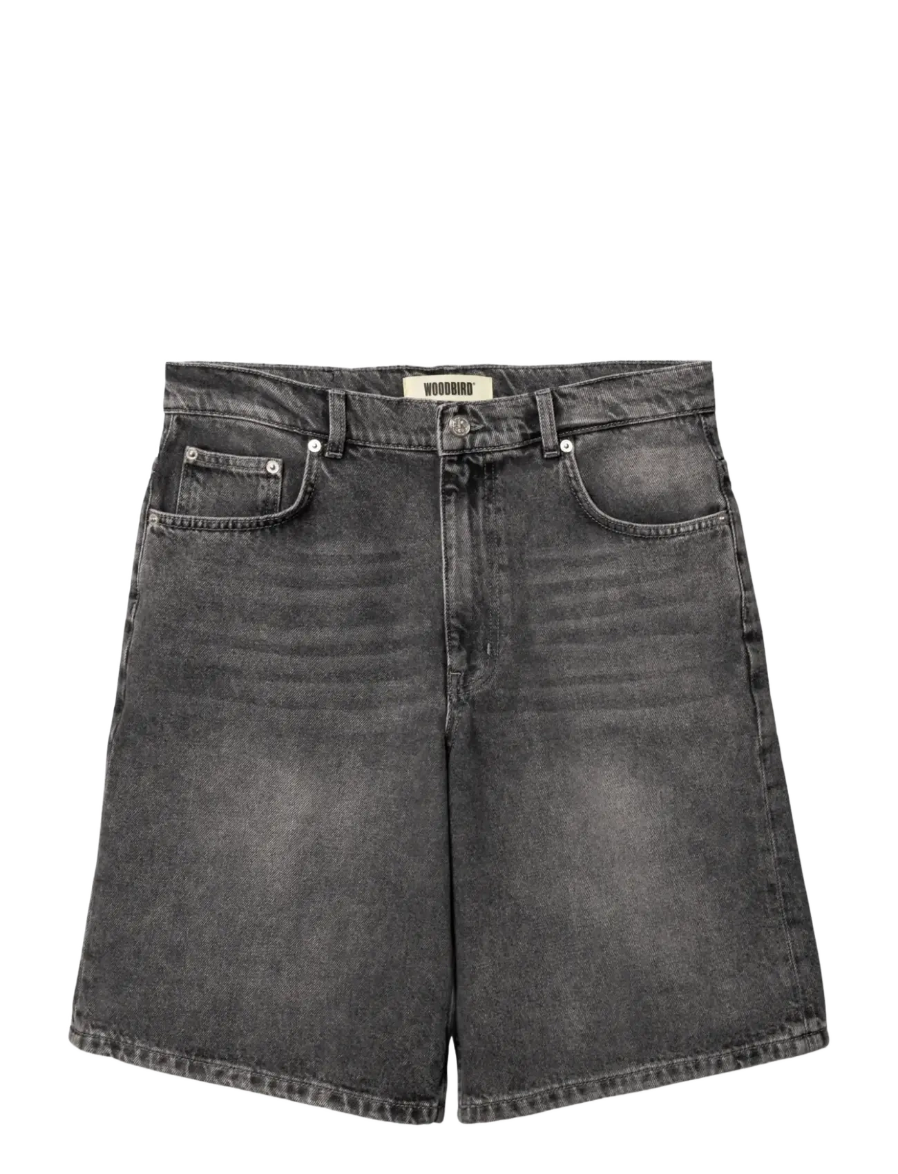 Woodbird WBRami Grey Shorts - Woodbird - WASHED GREY / grey