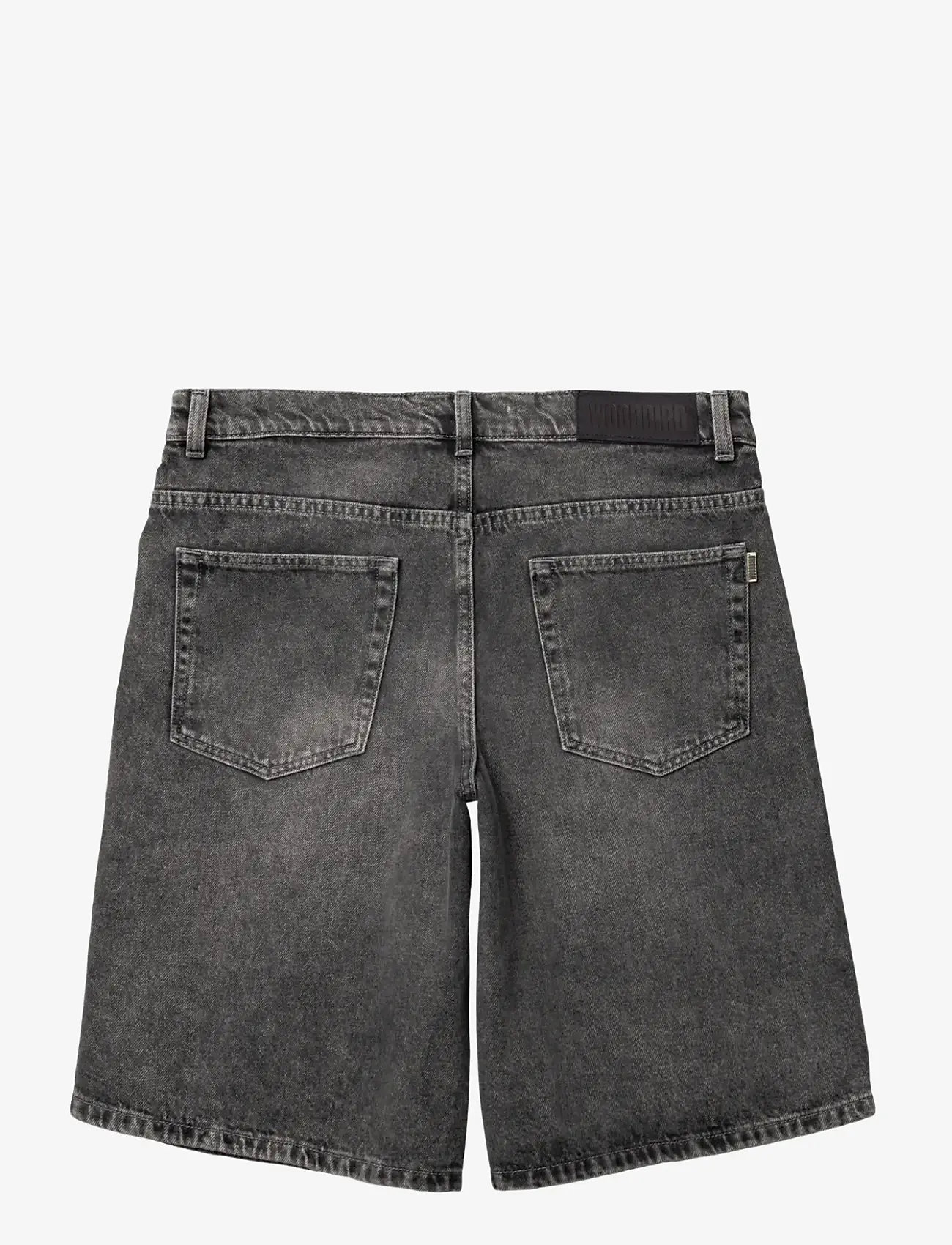 Woodbird - WBRami Grey Shorts - jorts - washed grey - 1