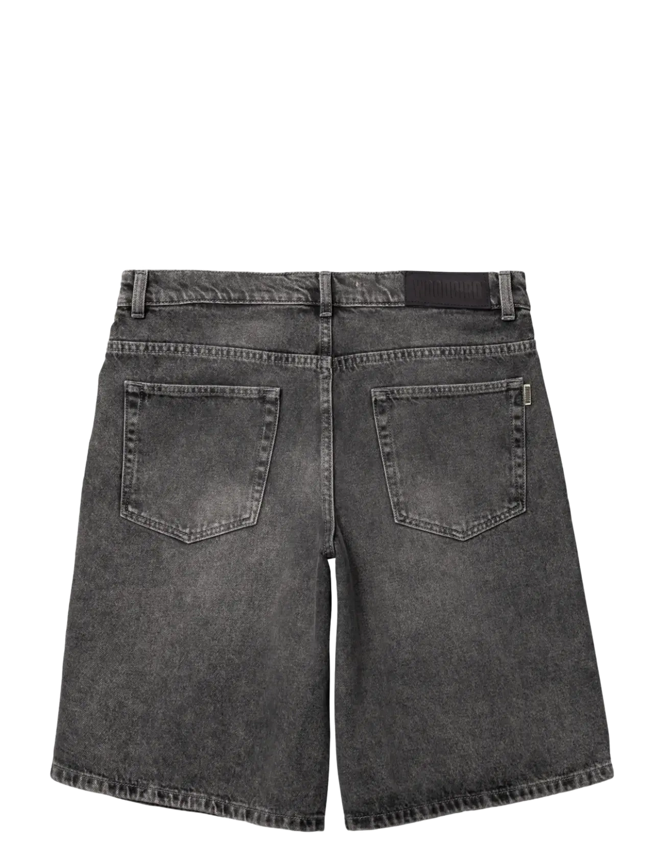 Woodbird - WBRami Grey Shorts - jorts - washed grey - 2