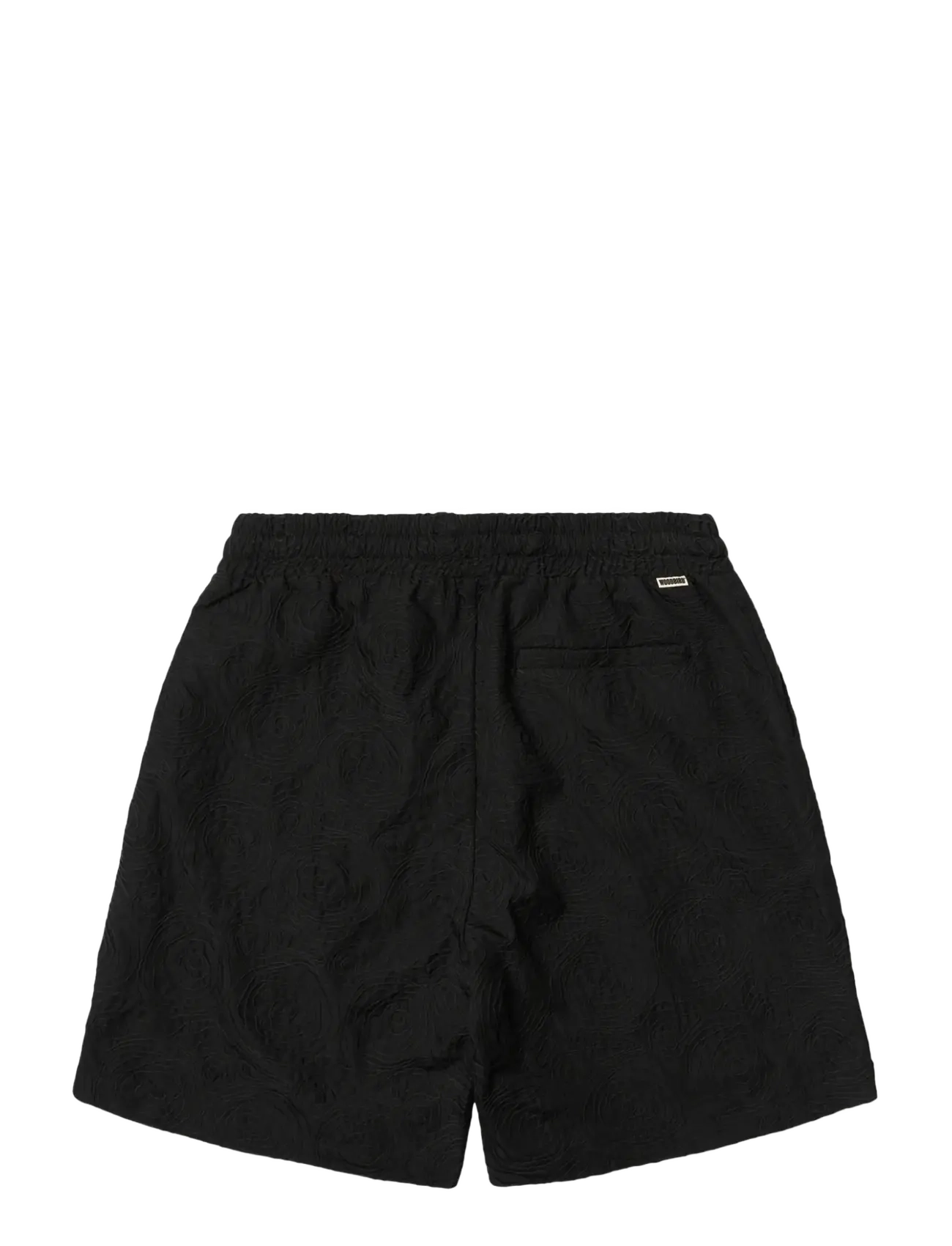 Woodbird - WBBommy Embroidery Shorts - lühikesed vabaajapüksid - black - 1