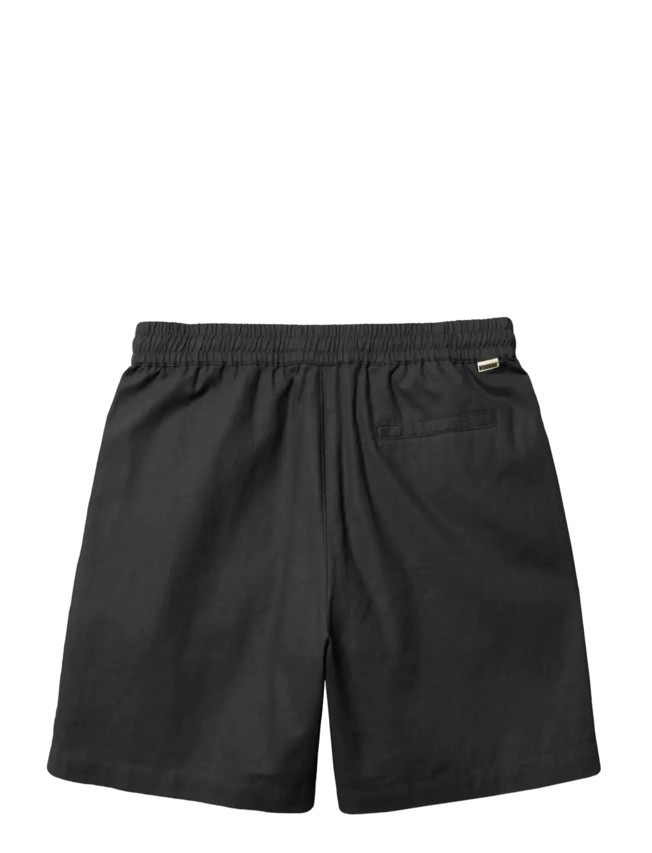 Woodbird - WBBommy Linen Shorts - casual shorts - black - 2