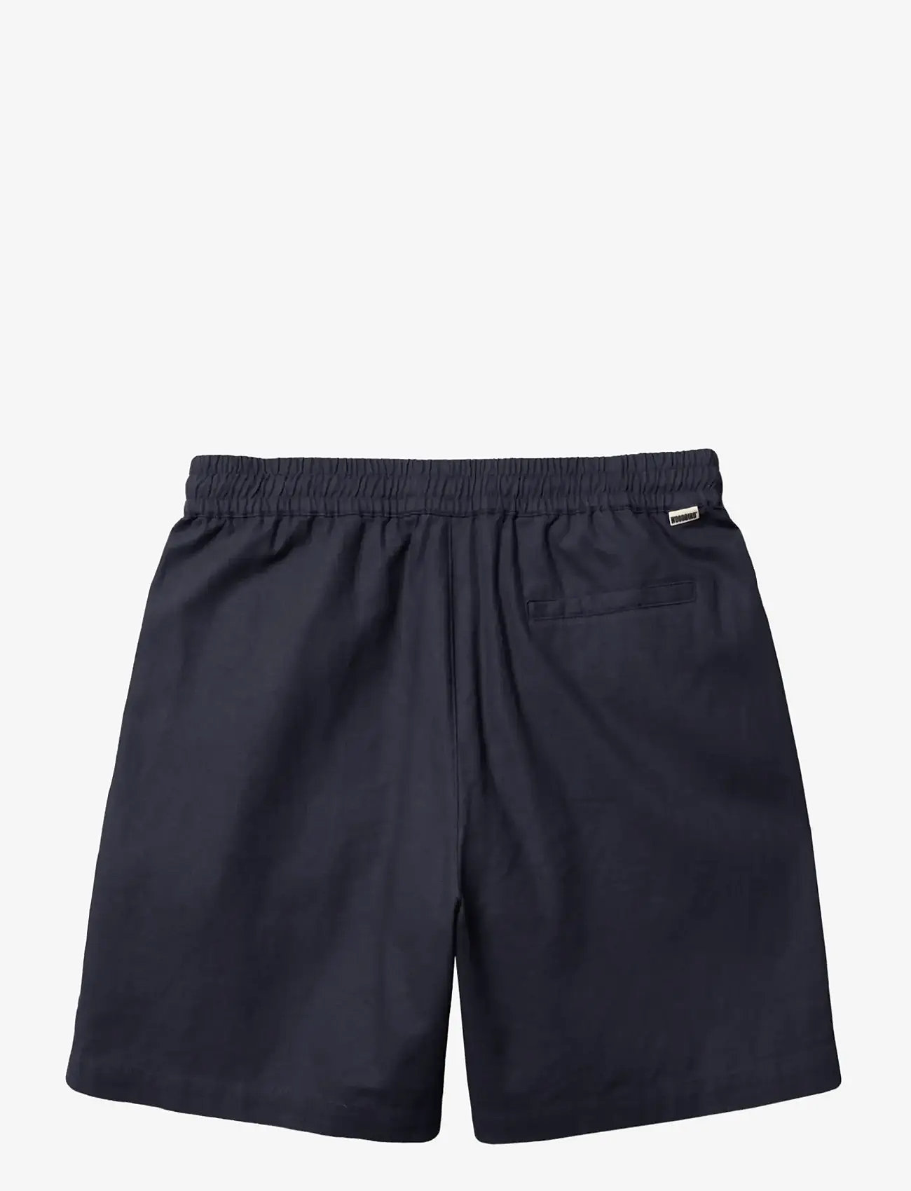 Woodbird - WBBommy Linen Shorts - casual shorts - navy - 1