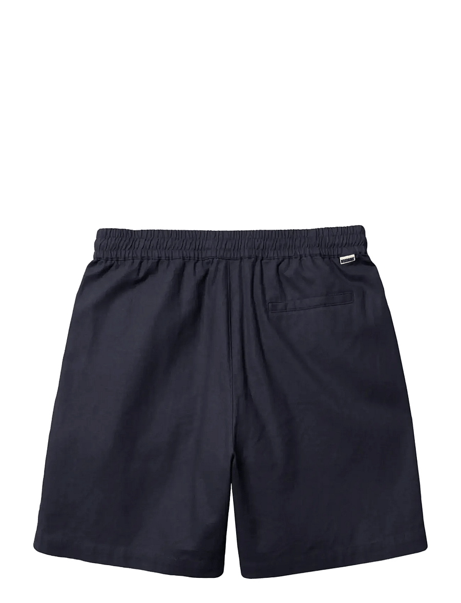 Woodbird - WBBommy Linen Shorts - casual shorts - navy - 2