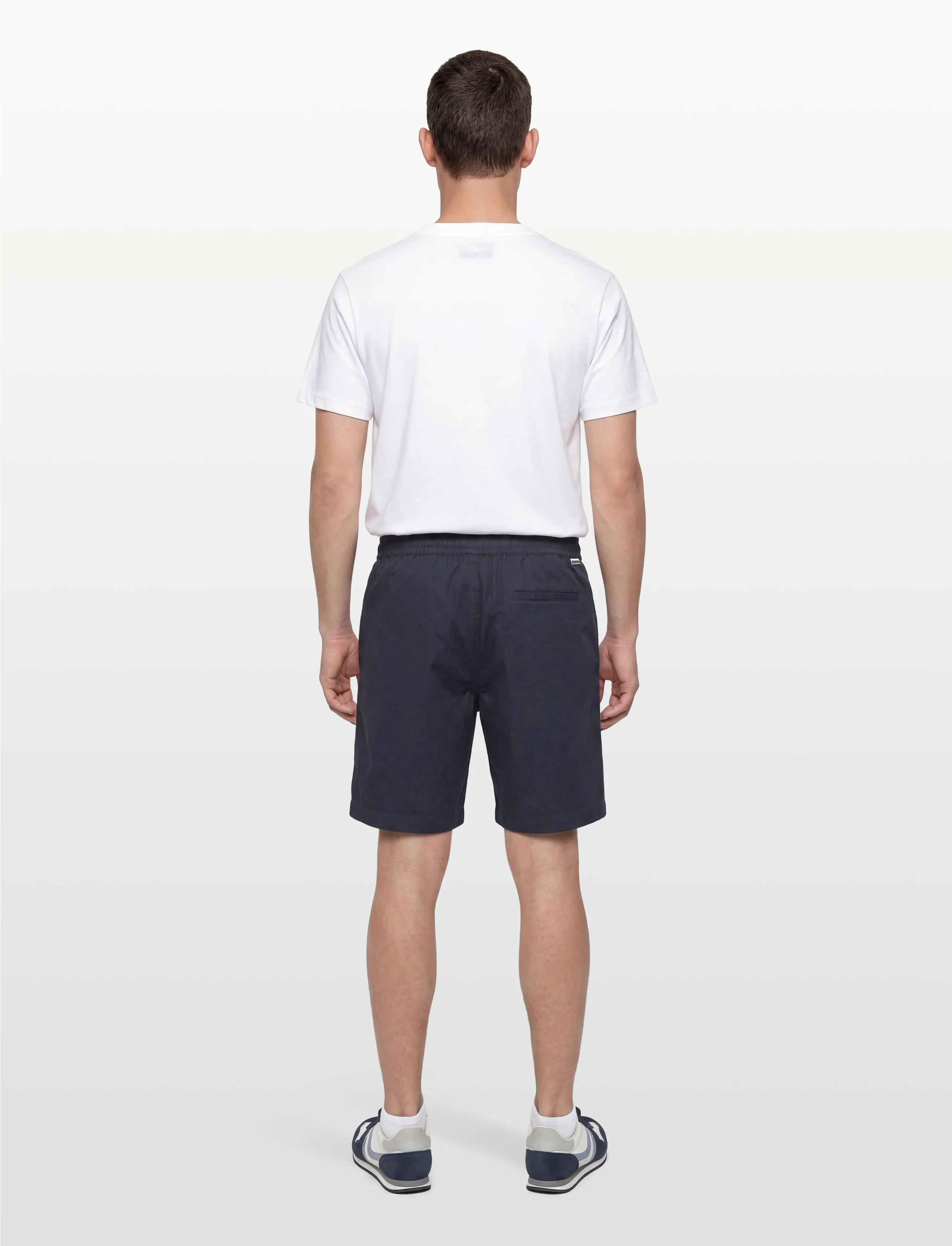 Woodbird - WBBommy Linen Shorts - lühikesed vabaajapüksid - navy - 4