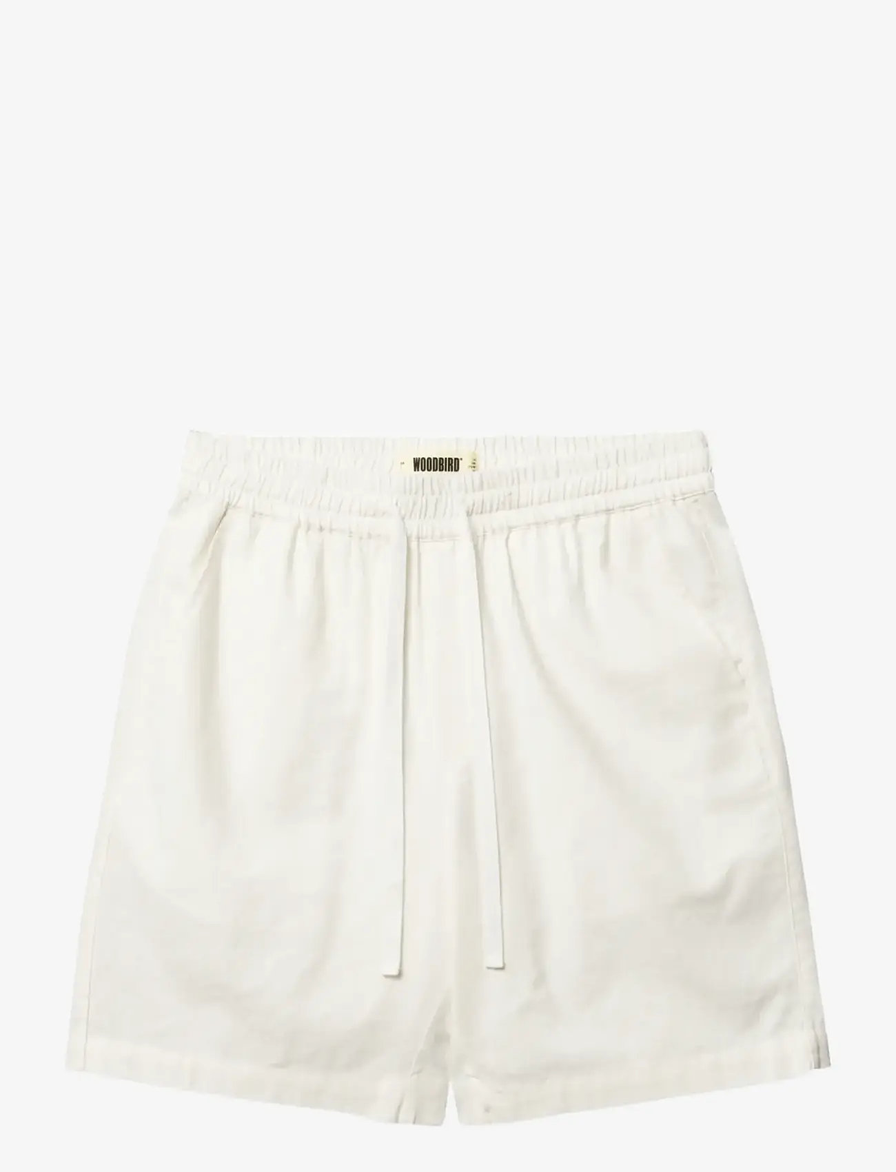 Woodbird - WBBommy Linen Shorts - casual shorts - off white - 1