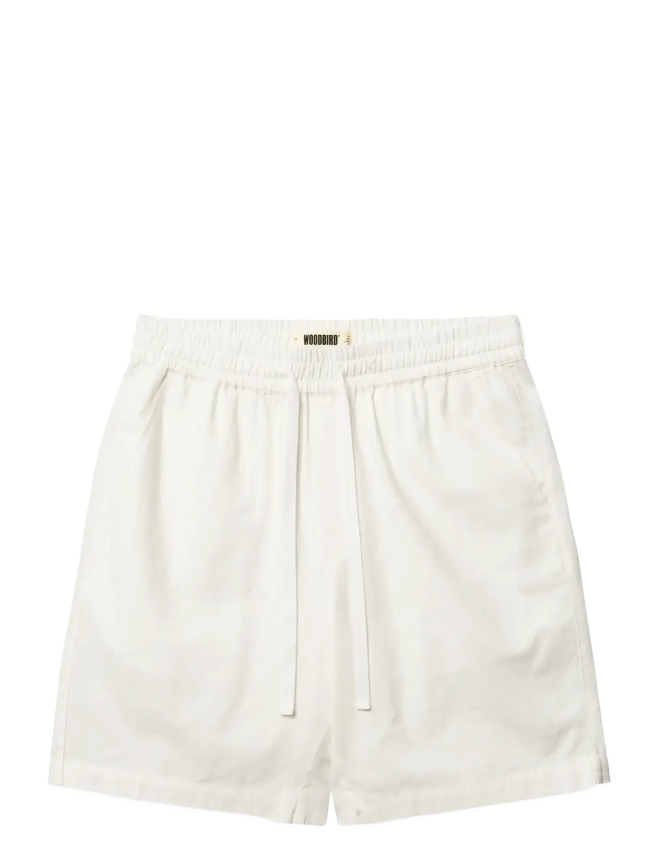 Woodbird WBBommy Linen Shorts - Tøj - OFF WHITE / cream