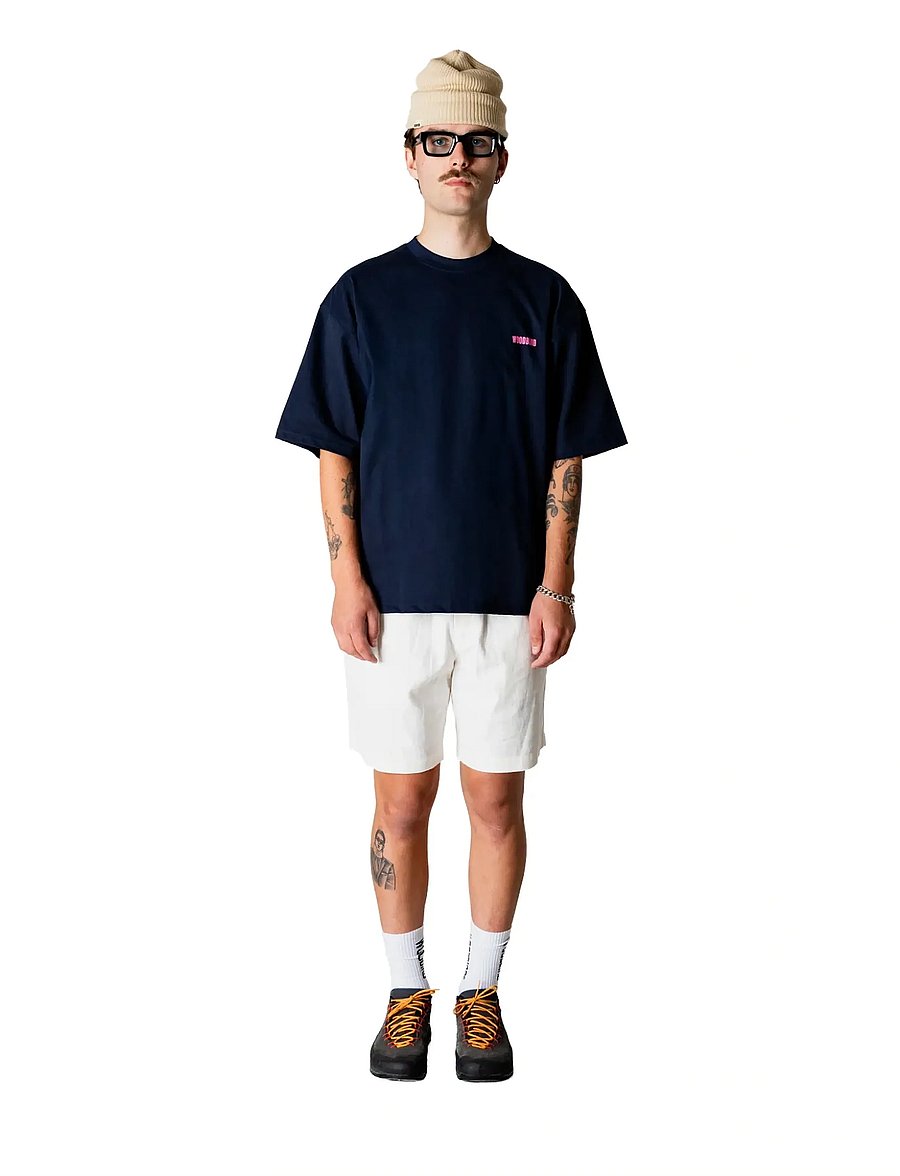 Woodbird - WBBommy Linen Shorts - casual shorts - off white - 4