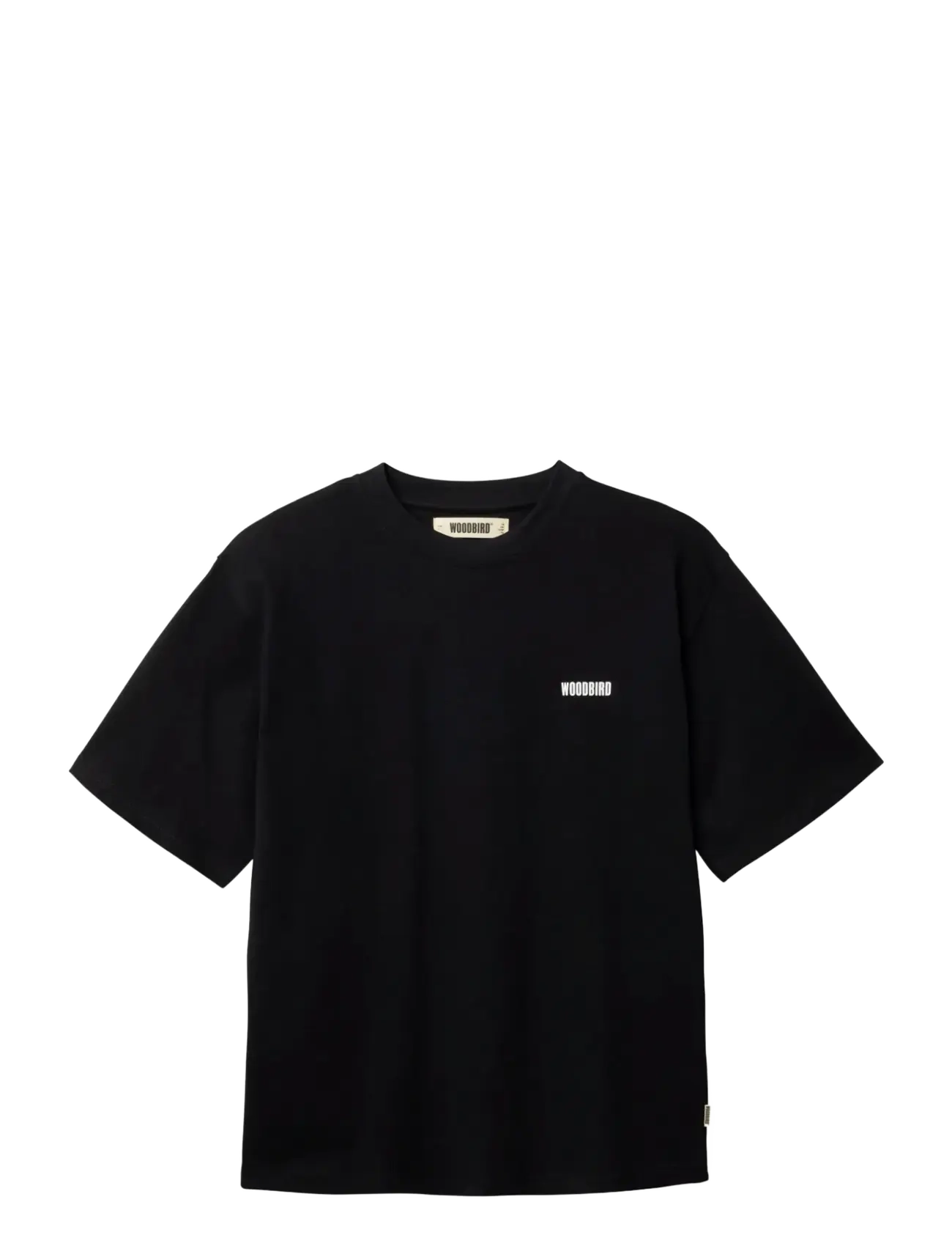 WOODBIRD Wbbaine Sea Tee Schwarz - M - Herren