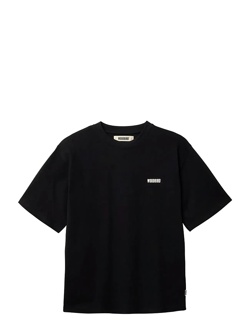 Woodbird - WBBaine Sea Tee - korte mouwen - black - 1