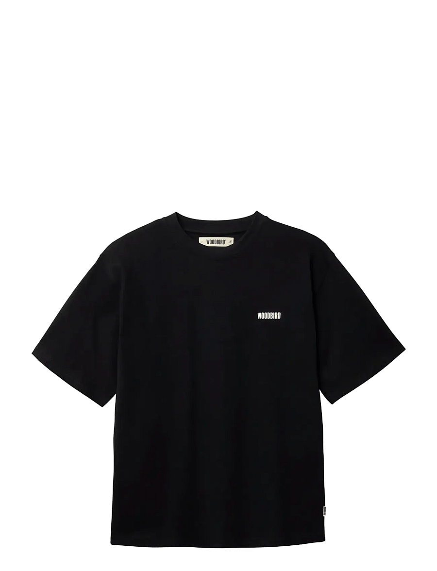 Woodbird - WBBaine Sea Tee - lühikeste varrukatega t-särgid - black - 1