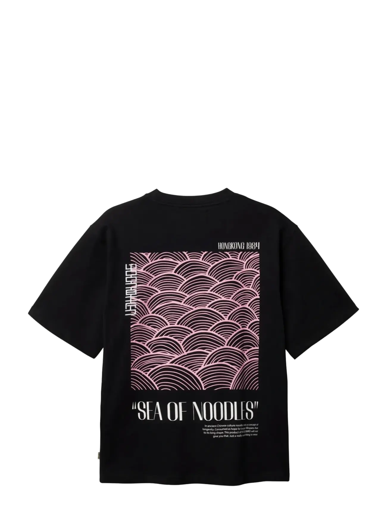 Woodbird - WBBaine Sea Tee - kortärmade t-shirts - black - 2