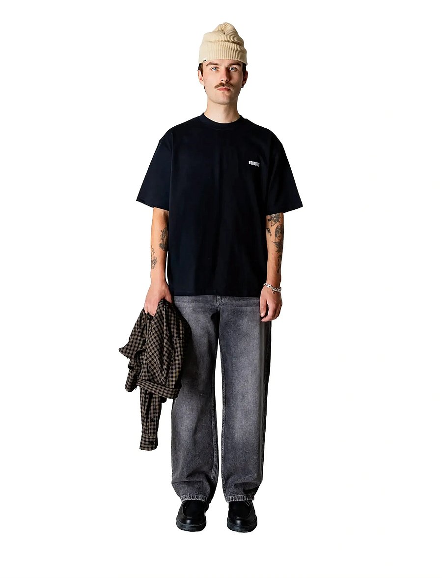 Woodbird - WBBaine Sea Tee - lühikeste varrukatega t-särgid - black - 0