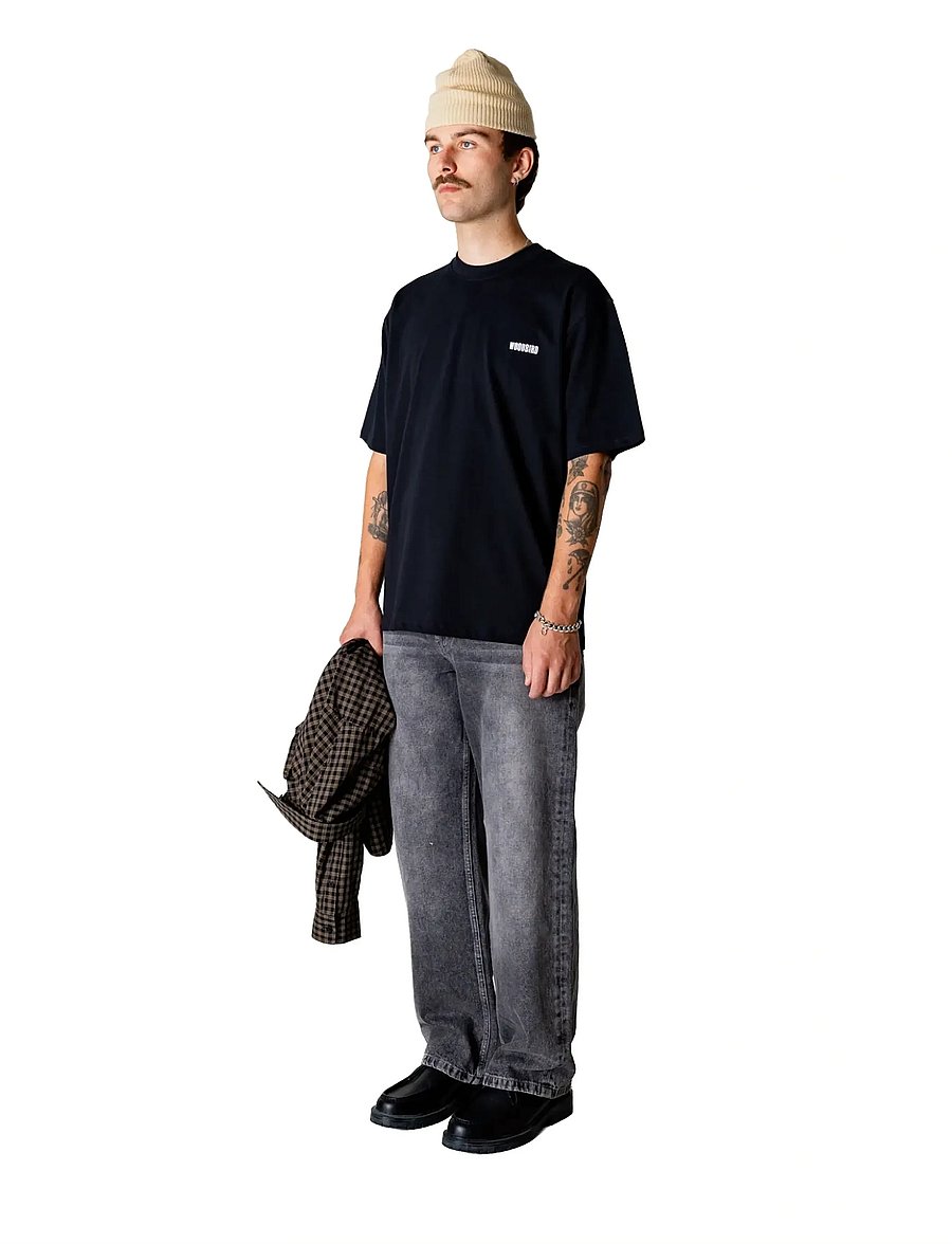 Woodbird - WBBaine Sea Tee - lühikeste varrukatega t-särgid - black - 3