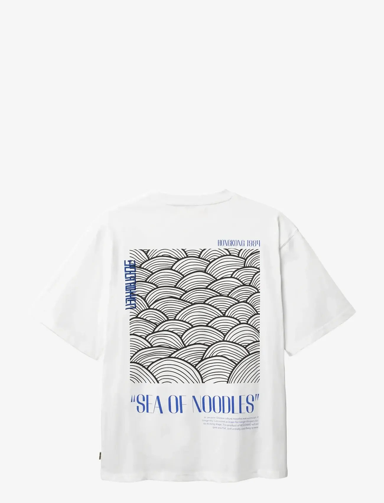 Woodbird - WBBaine Sea Tee - kortærmede t-shirts - white - 2