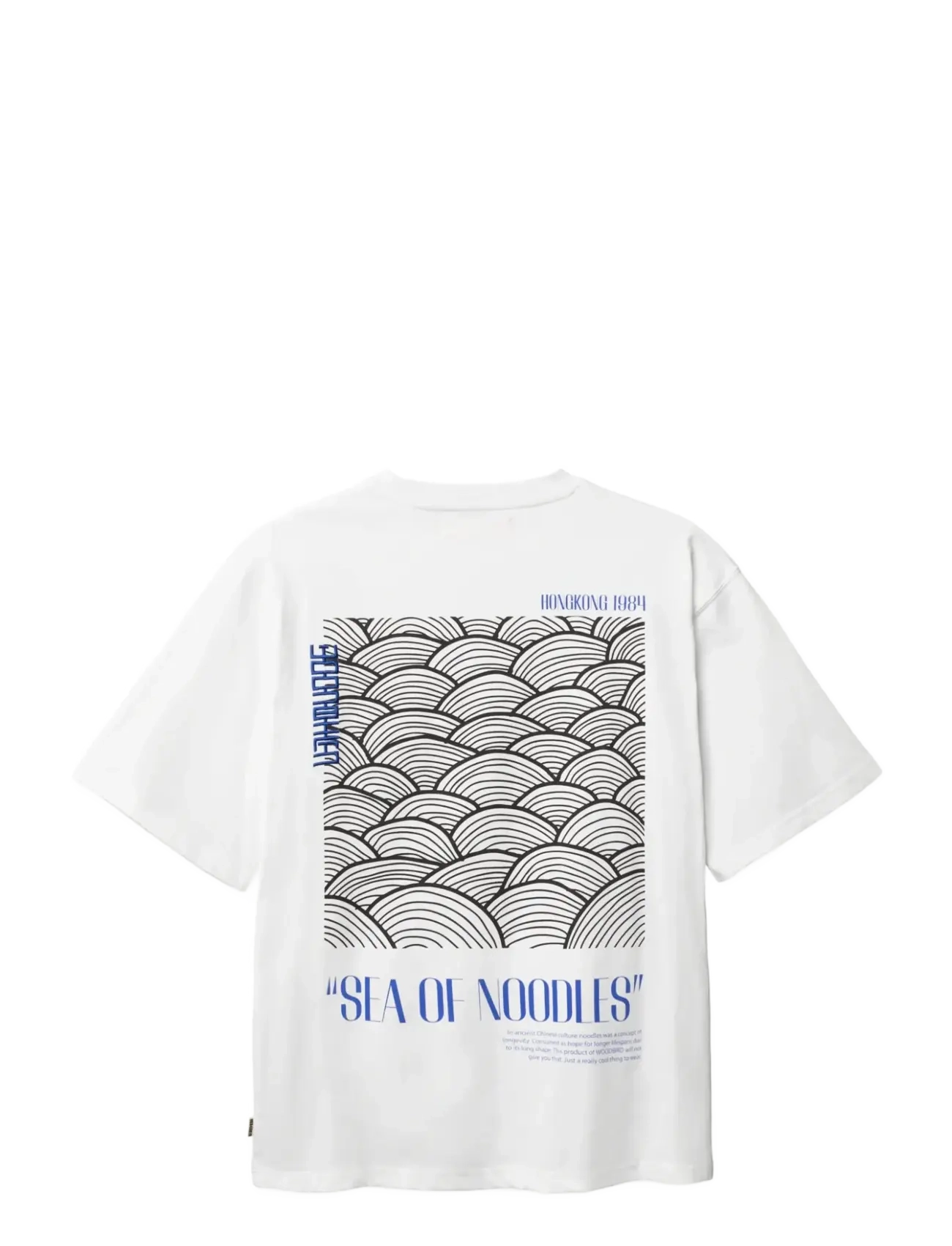 Woodbird - WBBaine Sea Tee - short-sleeved t-shirts - white - 2