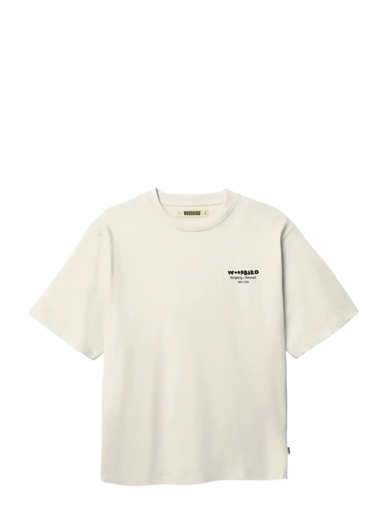 Woodbird WBBaine Wok Tee - Vetements - OFF WHITE / white