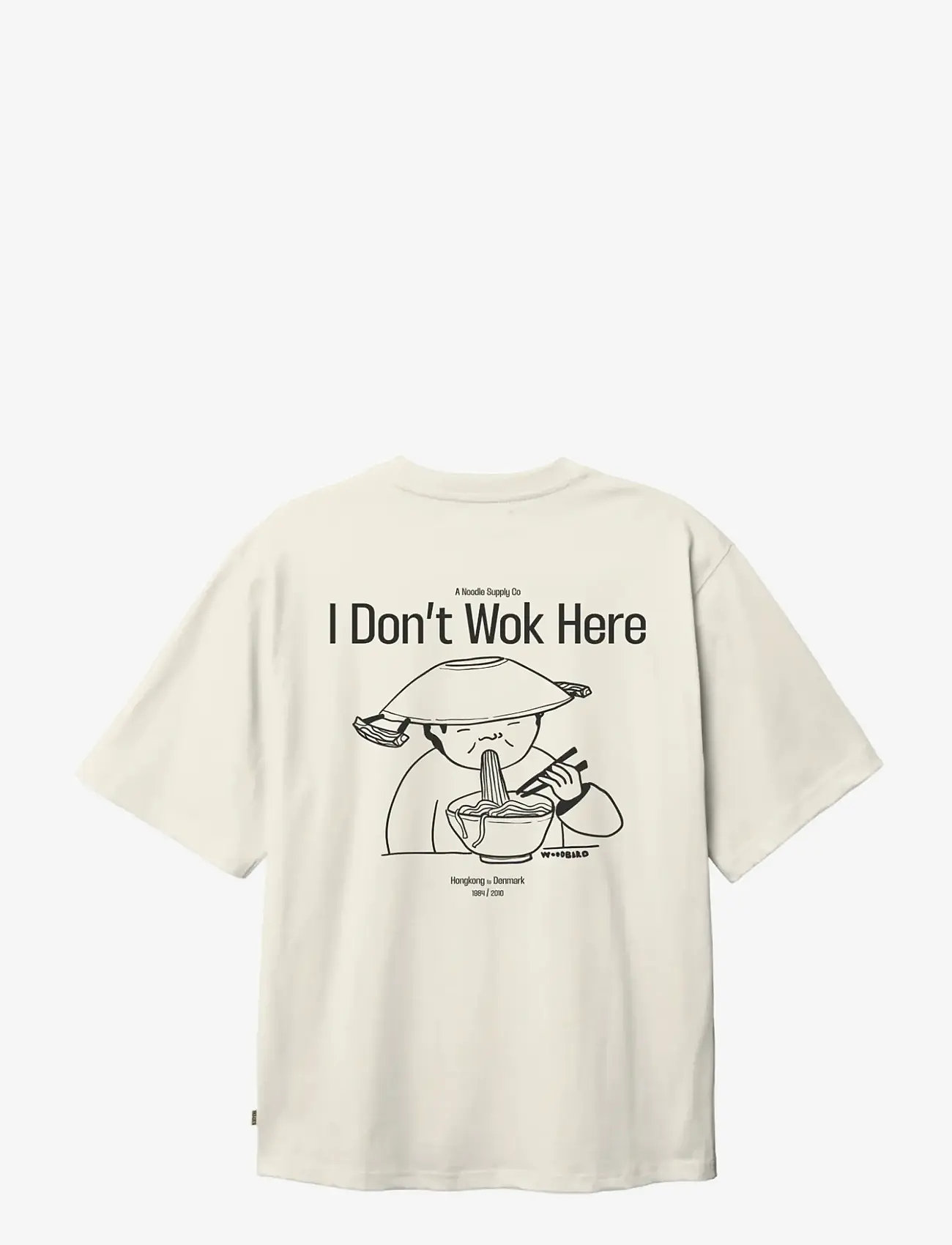 Woodbird - WBBaine Wok Tee - kortærmede t-shirts - off white - 2