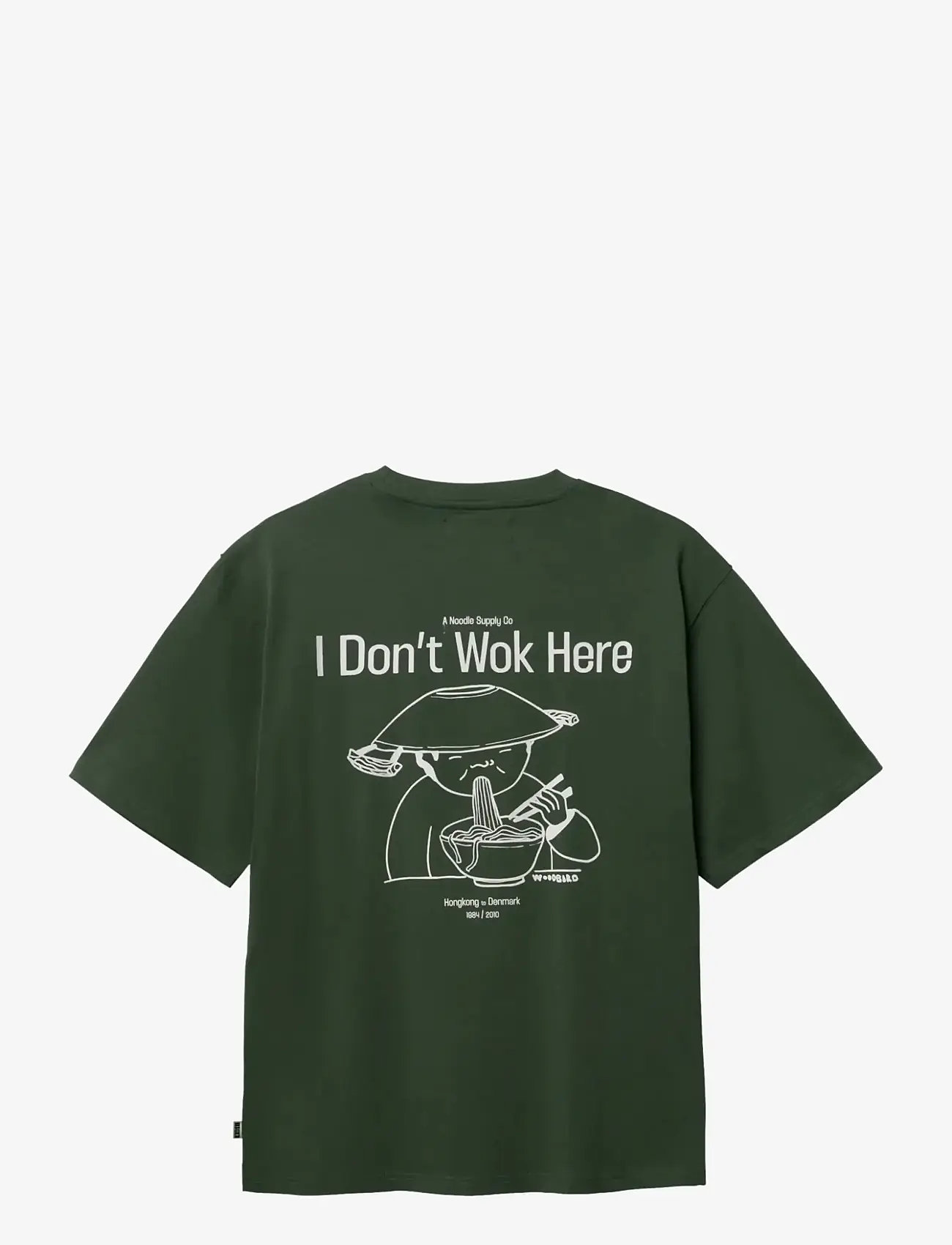 Woodbird - WBBaine Wok Tee - kurzärmelig - pine green - 2