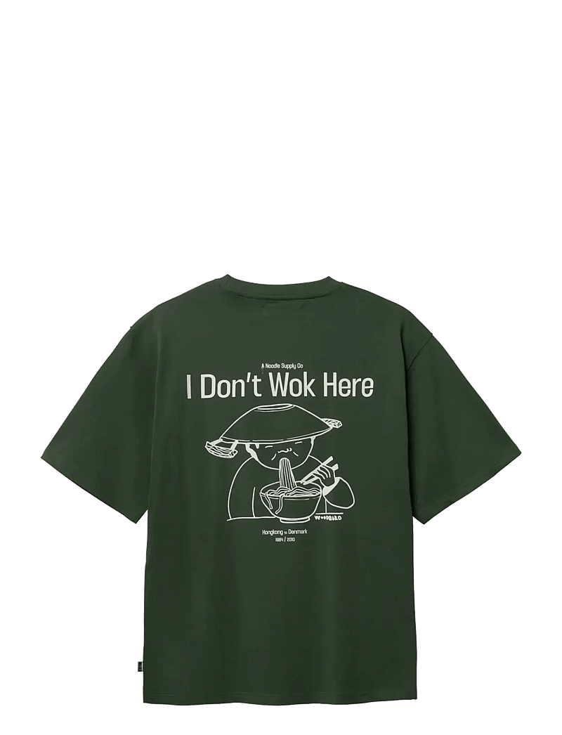 Woodbird - WBBaine Wok Tee - kurzärmelig - pine green - 2